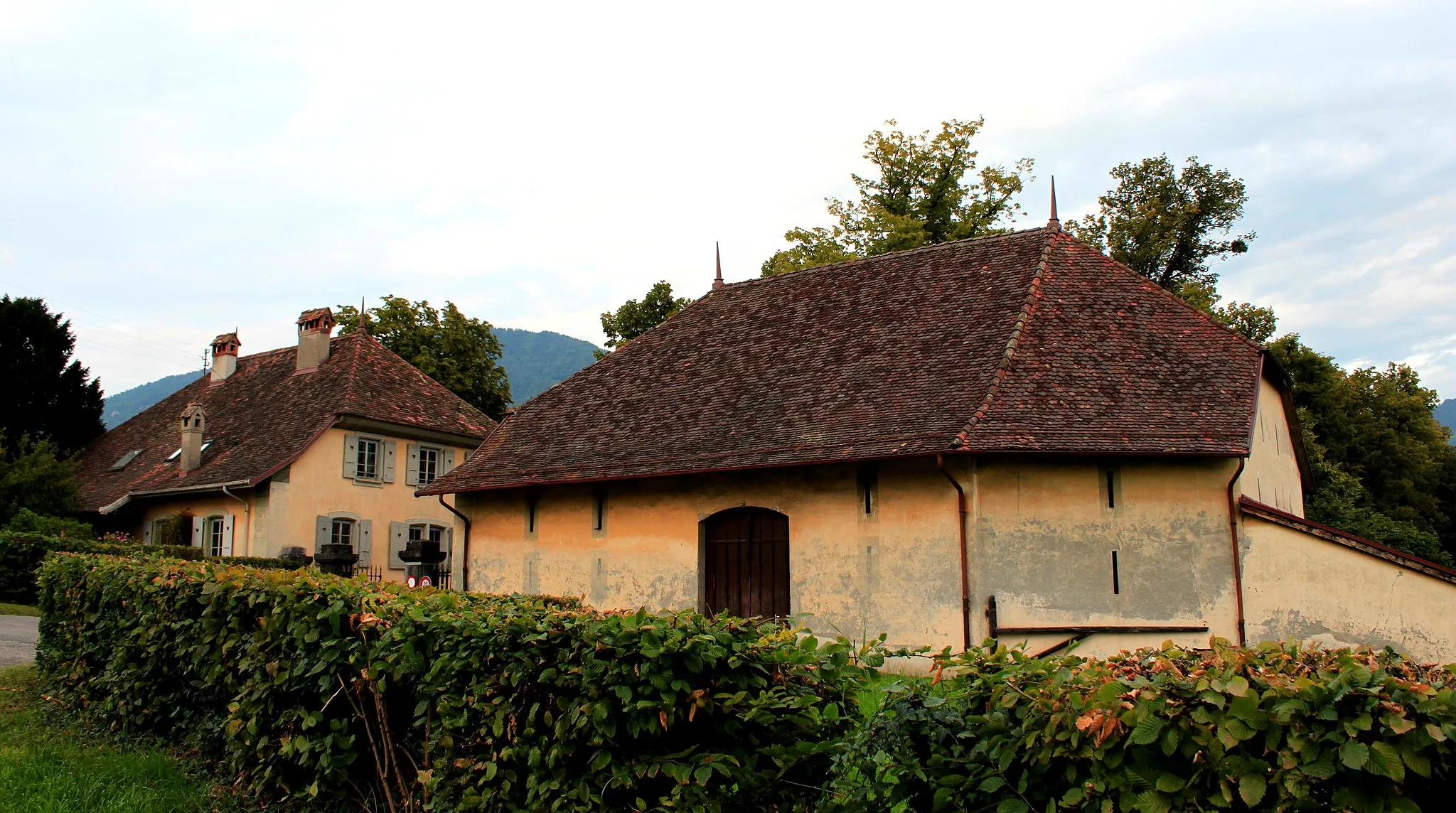 Photo showing: Suisse, canton de Vaud, Saint-Légier-La Chiésaz, Château d'Hauteville.