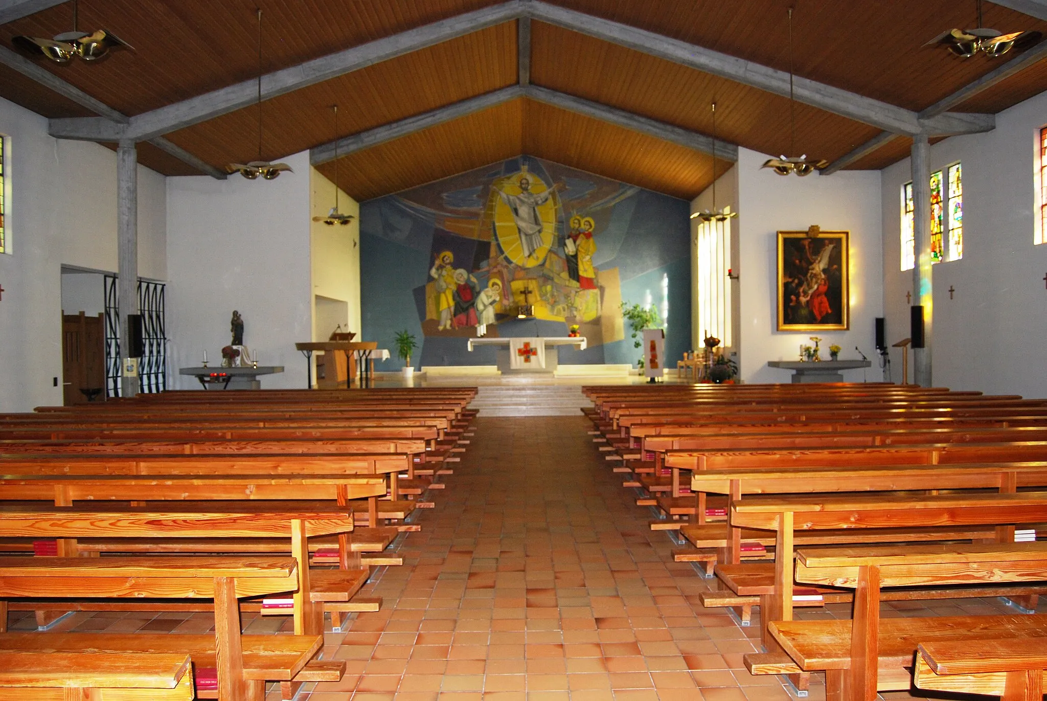 Photo showing: Catholic Church of Noréaz, canton of Fribourg, Switzerland