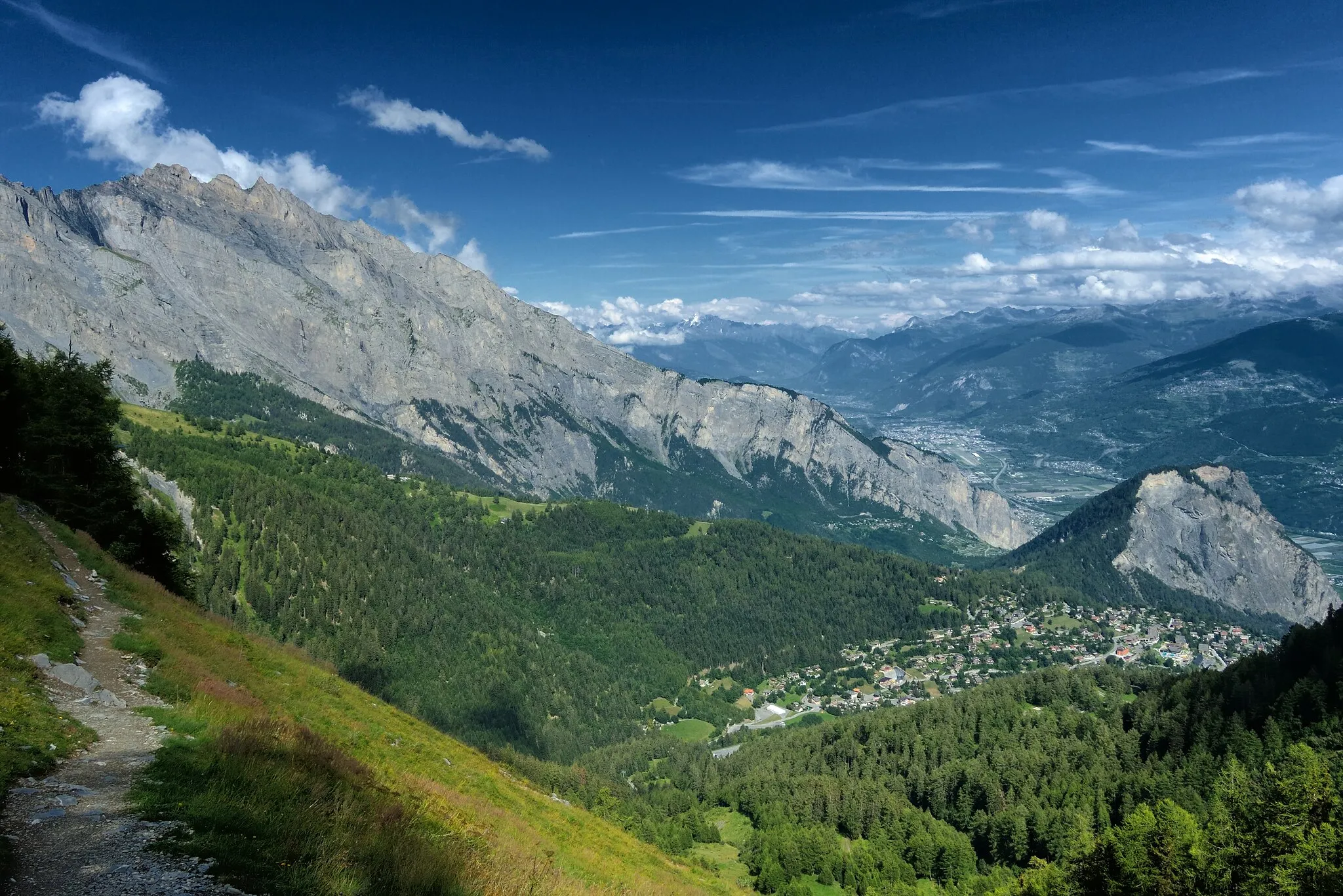 Photo showing: Plateau d'Ovronnaz