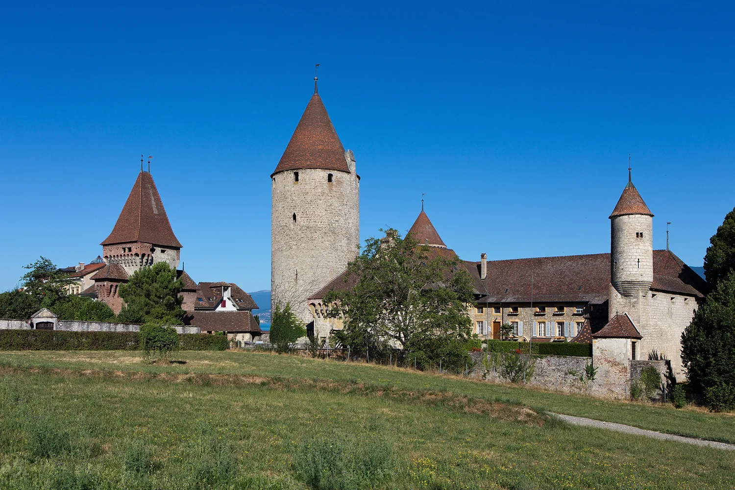 Photo showing: Château de Chenaux in Estavayer-le-Lac (FR)