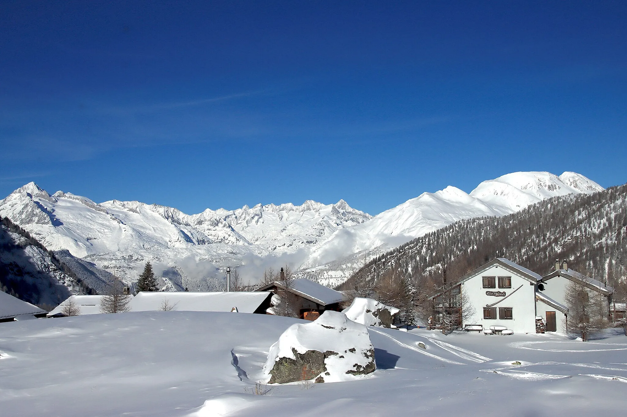 Photo showing: Alpen from Simplonpass gesehen