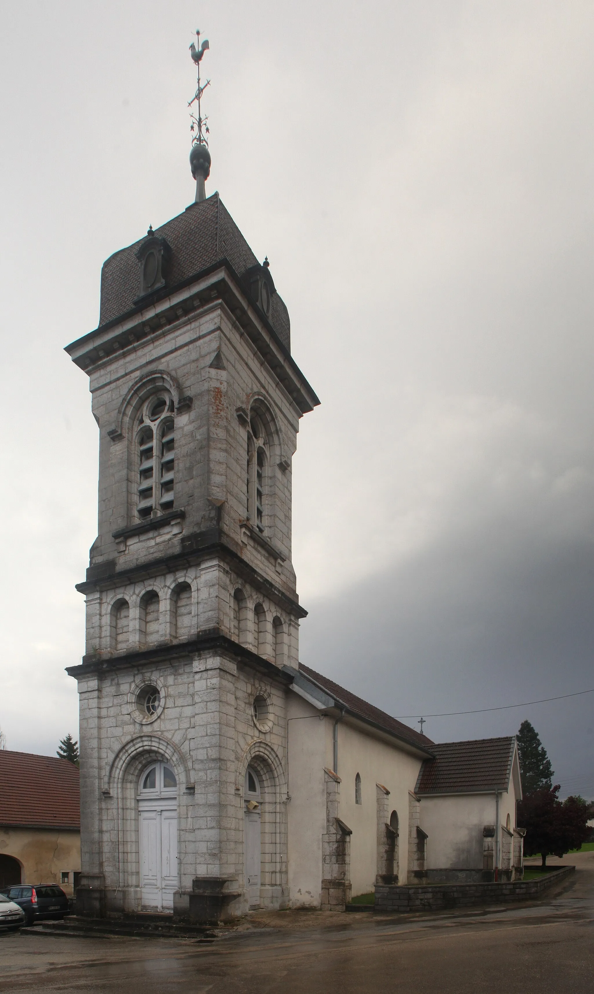 Photo showing: Église de Vaux-et-Chantegrue (Doubs).