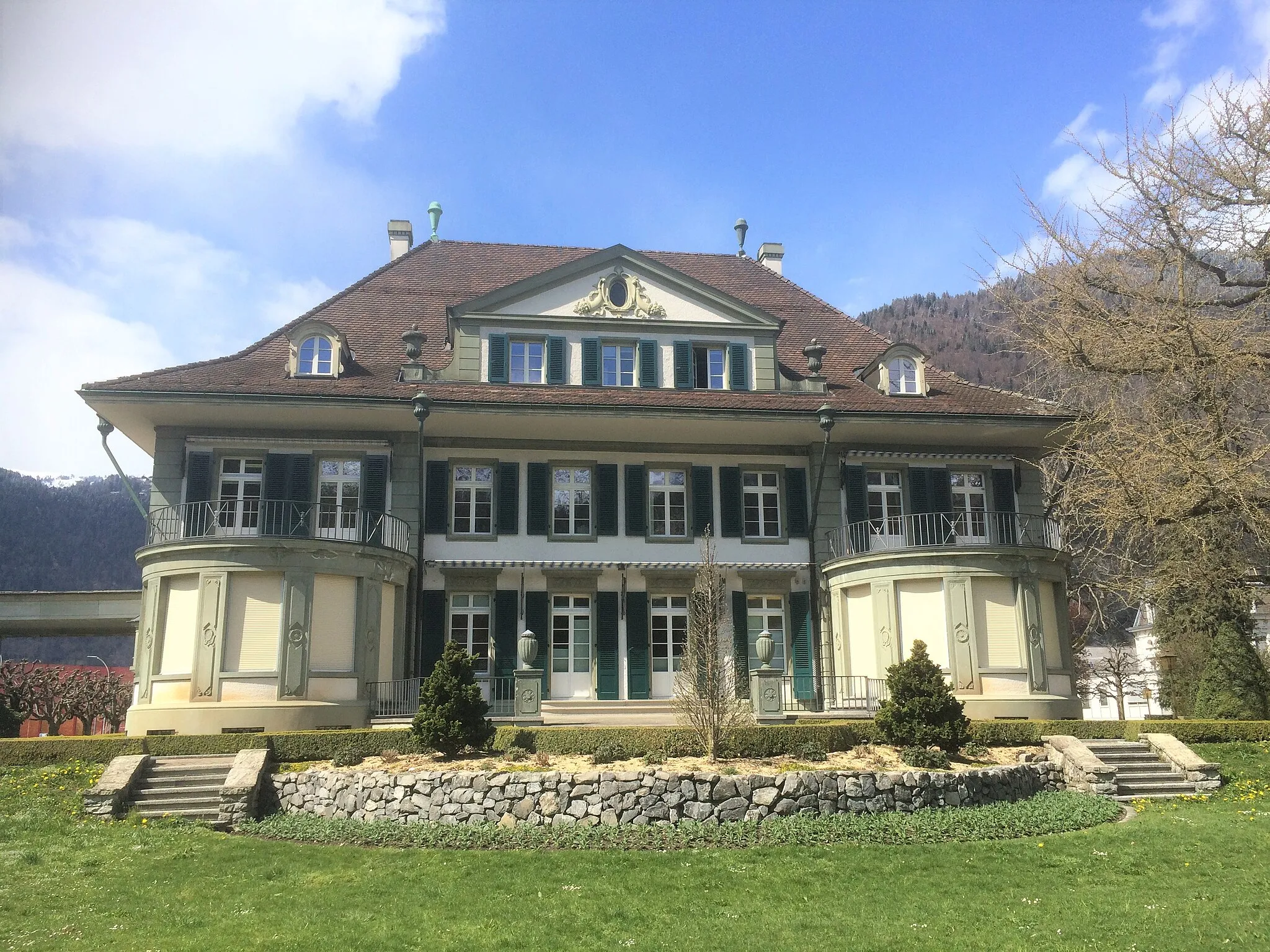 Photo showing: Villa Cranz, Gemeindehaus Interlaken BE, Schweiz