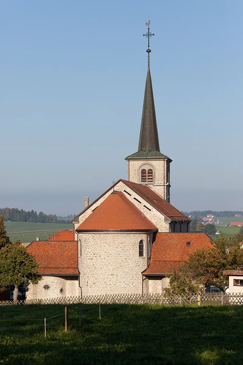 Photo showing: Eglise Saint-Nicolas à Semsales (FR)