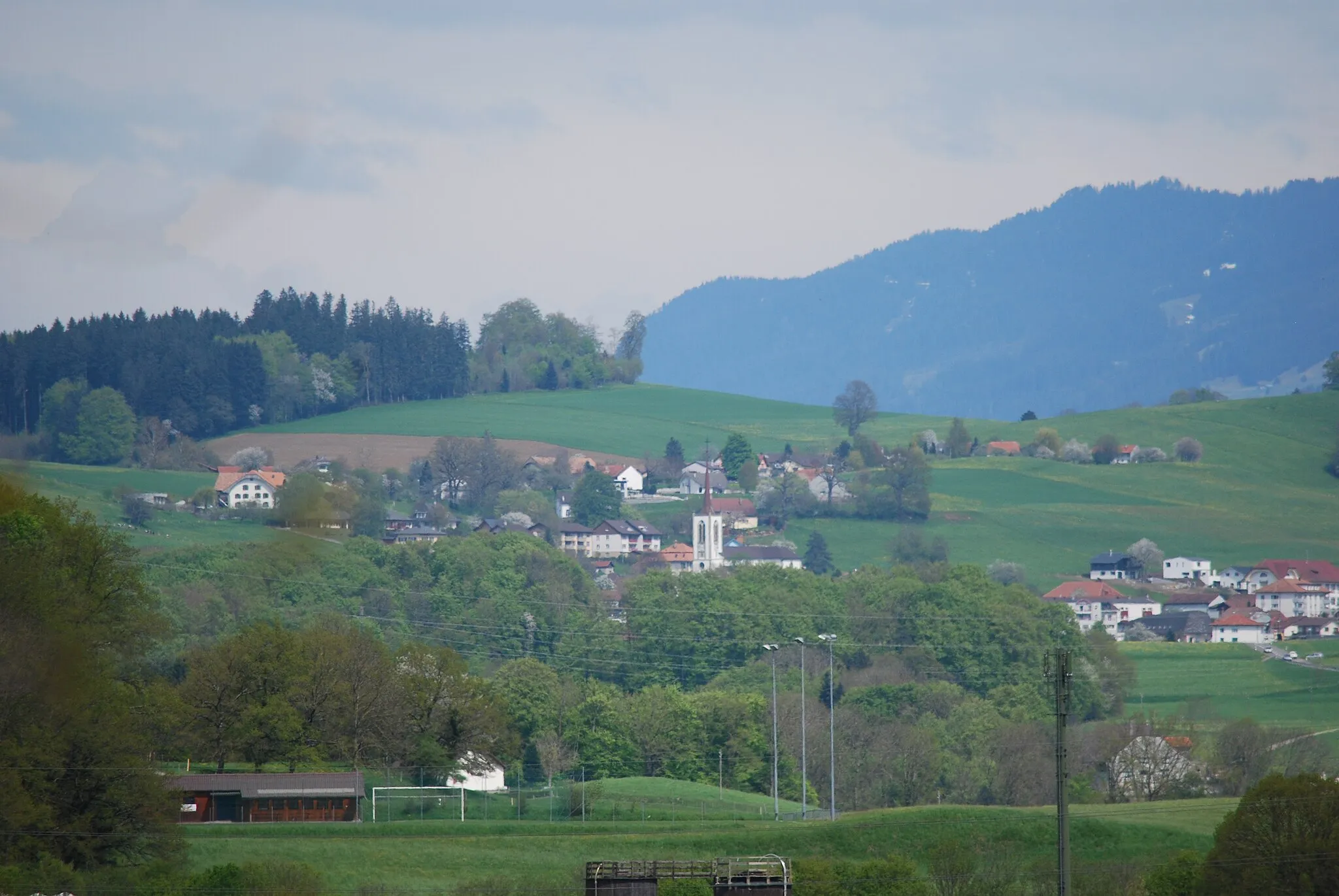 Photo showing: Treyvaux, canton of Fribourg, Switzerland