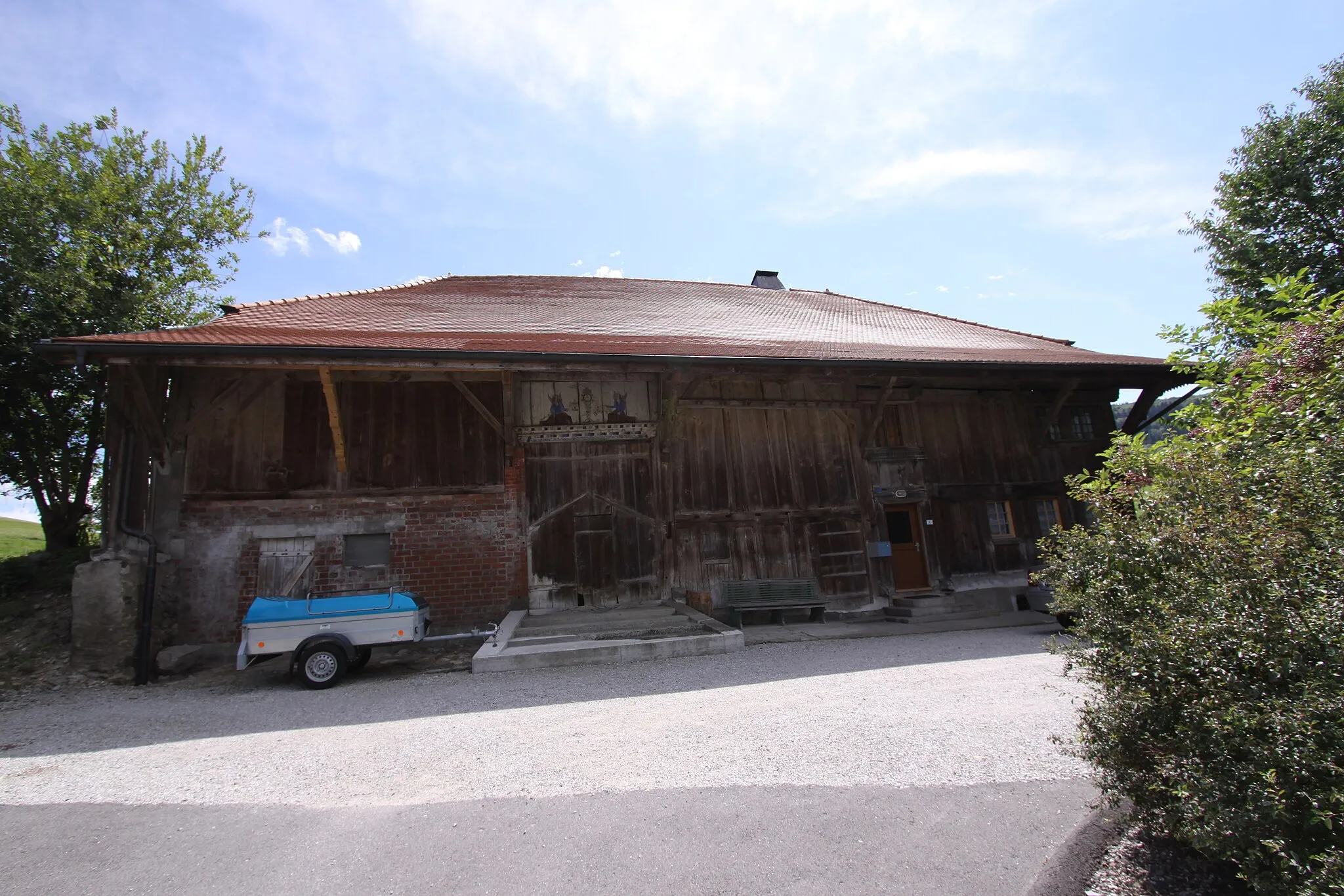 Photo showing: Farmhouse, Le Pré de la Maison 12, Treyvaux