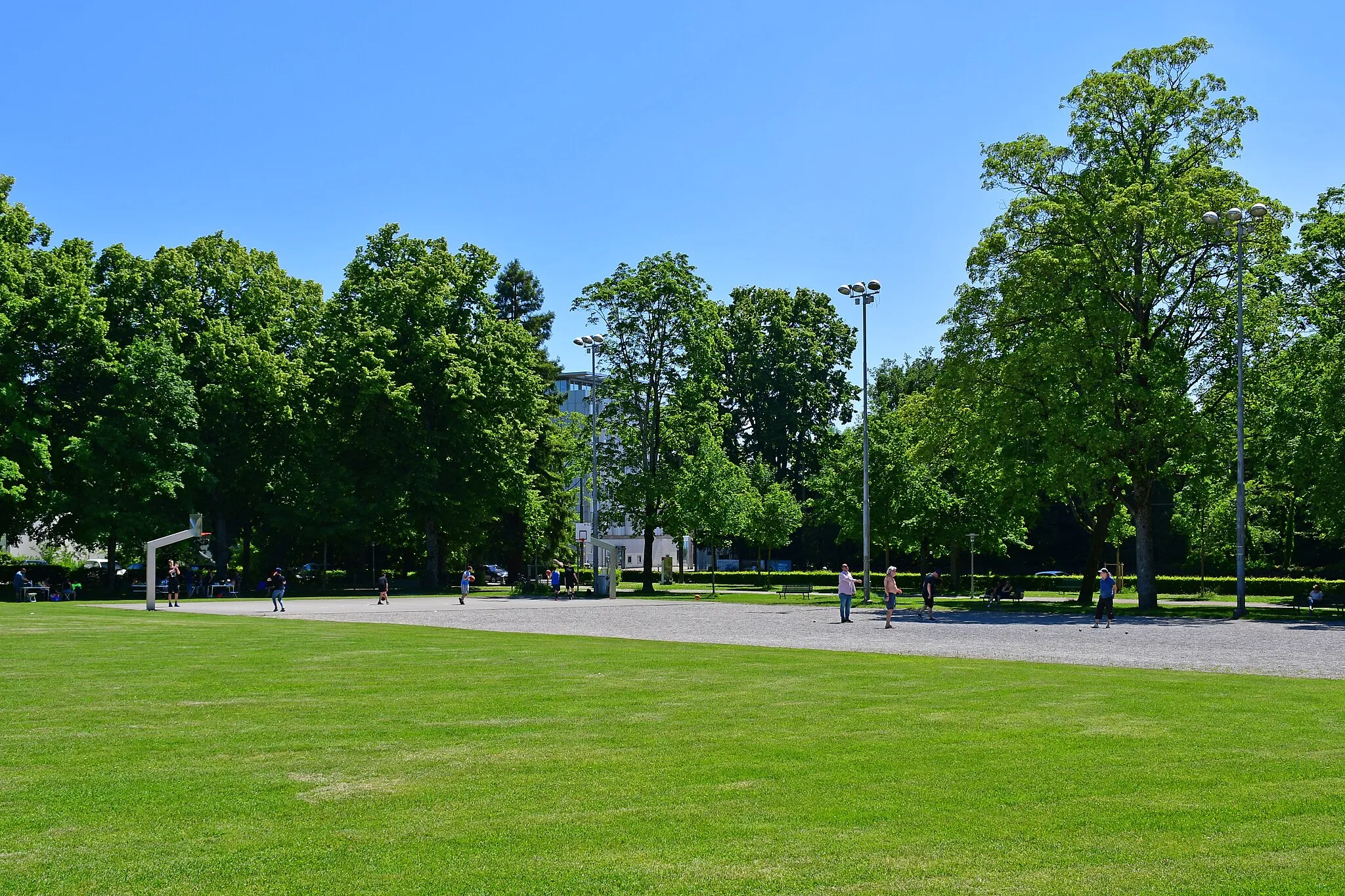 Photo showing: Le parc de Milan, à Lausanne (Suisse).