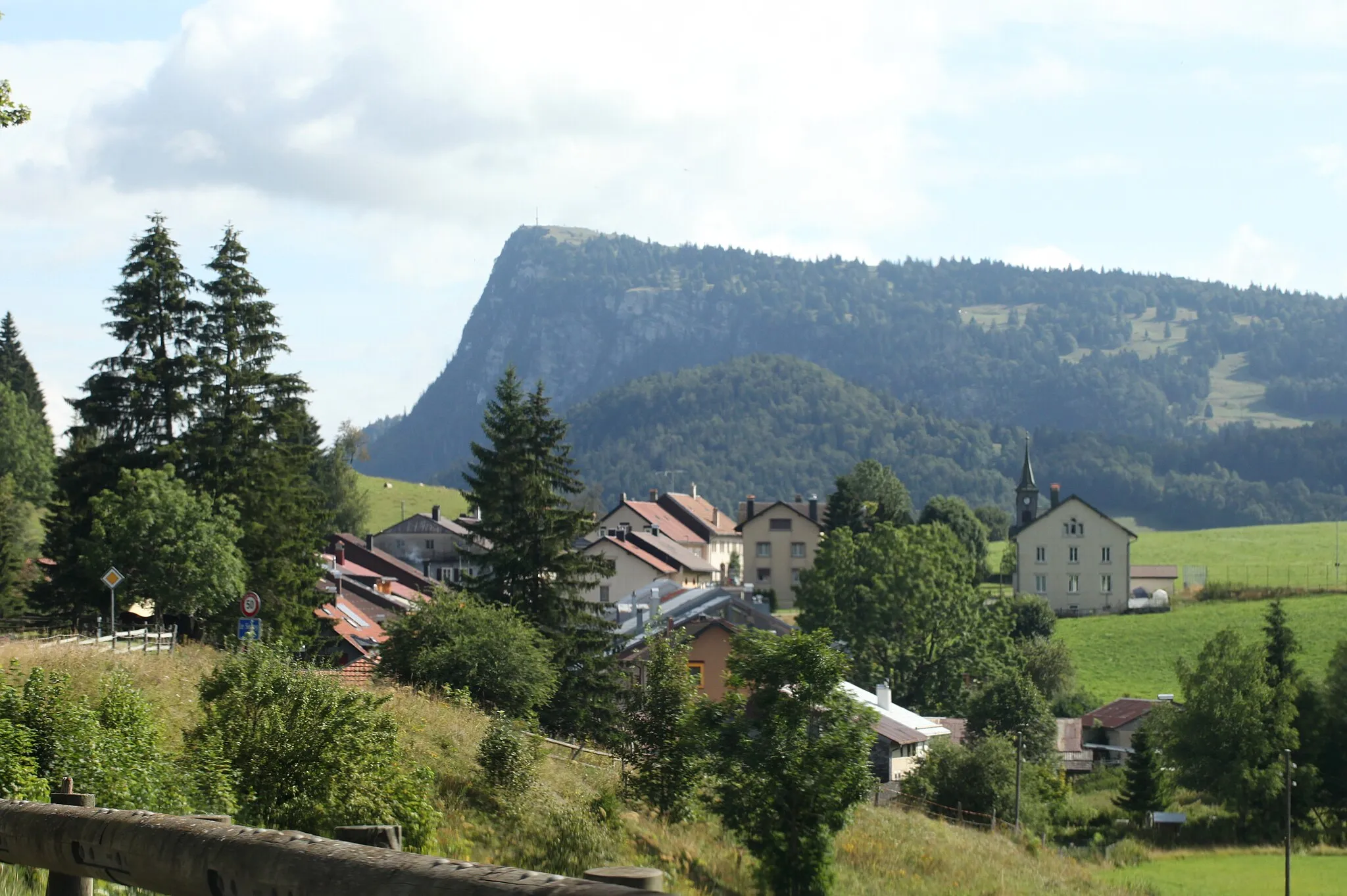 Photo showing: Vue du Séchey (VD).