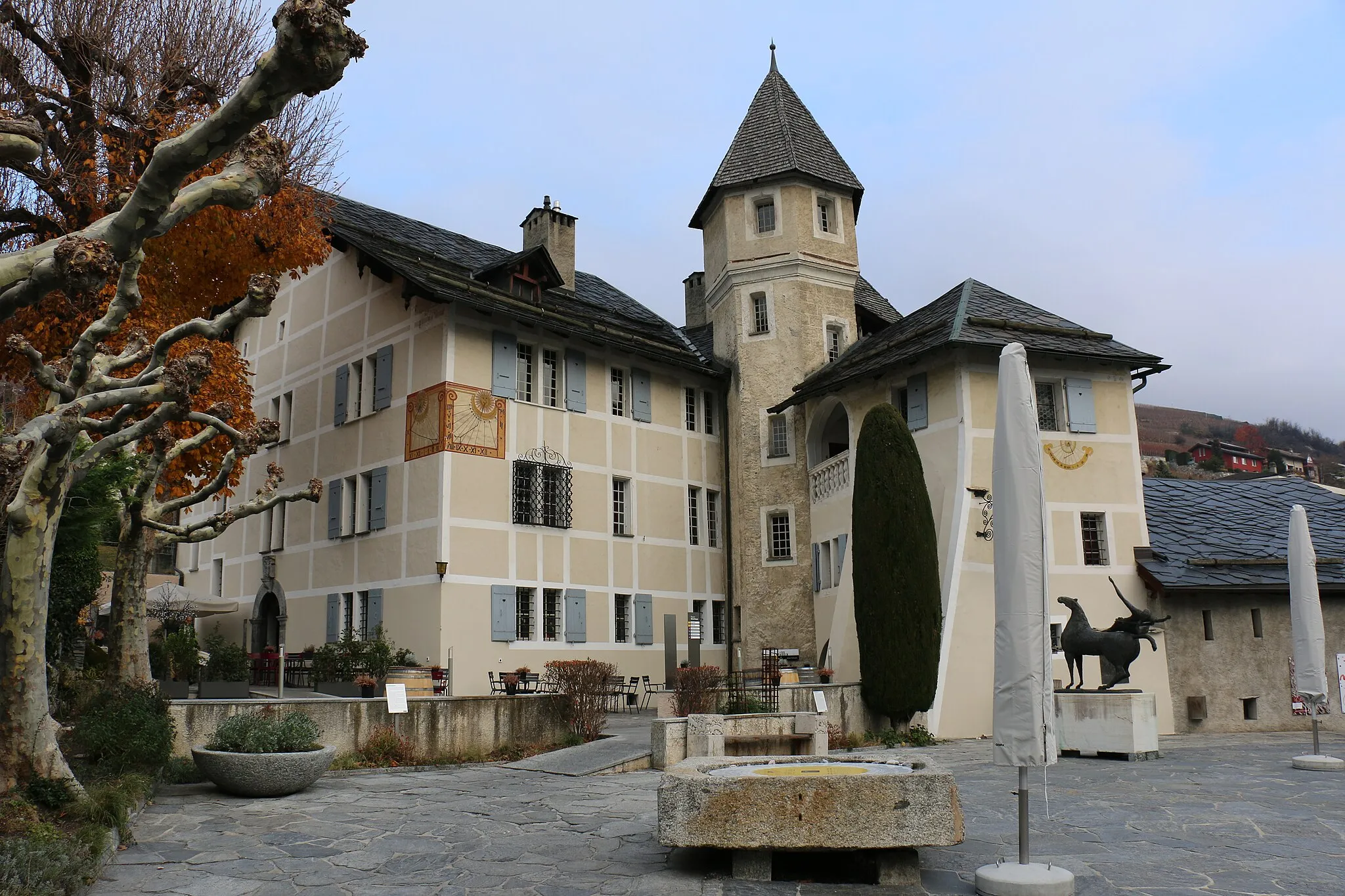 Photo showing: Château de Villa, Sierre