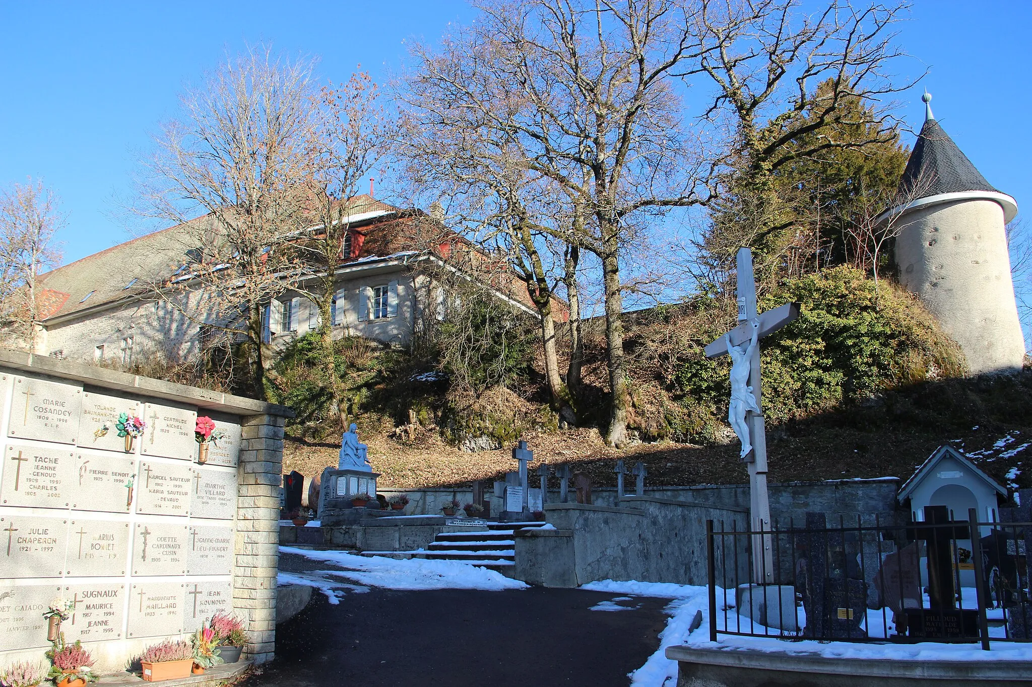 Photo showing: Château of Châtel-Saint-Denis