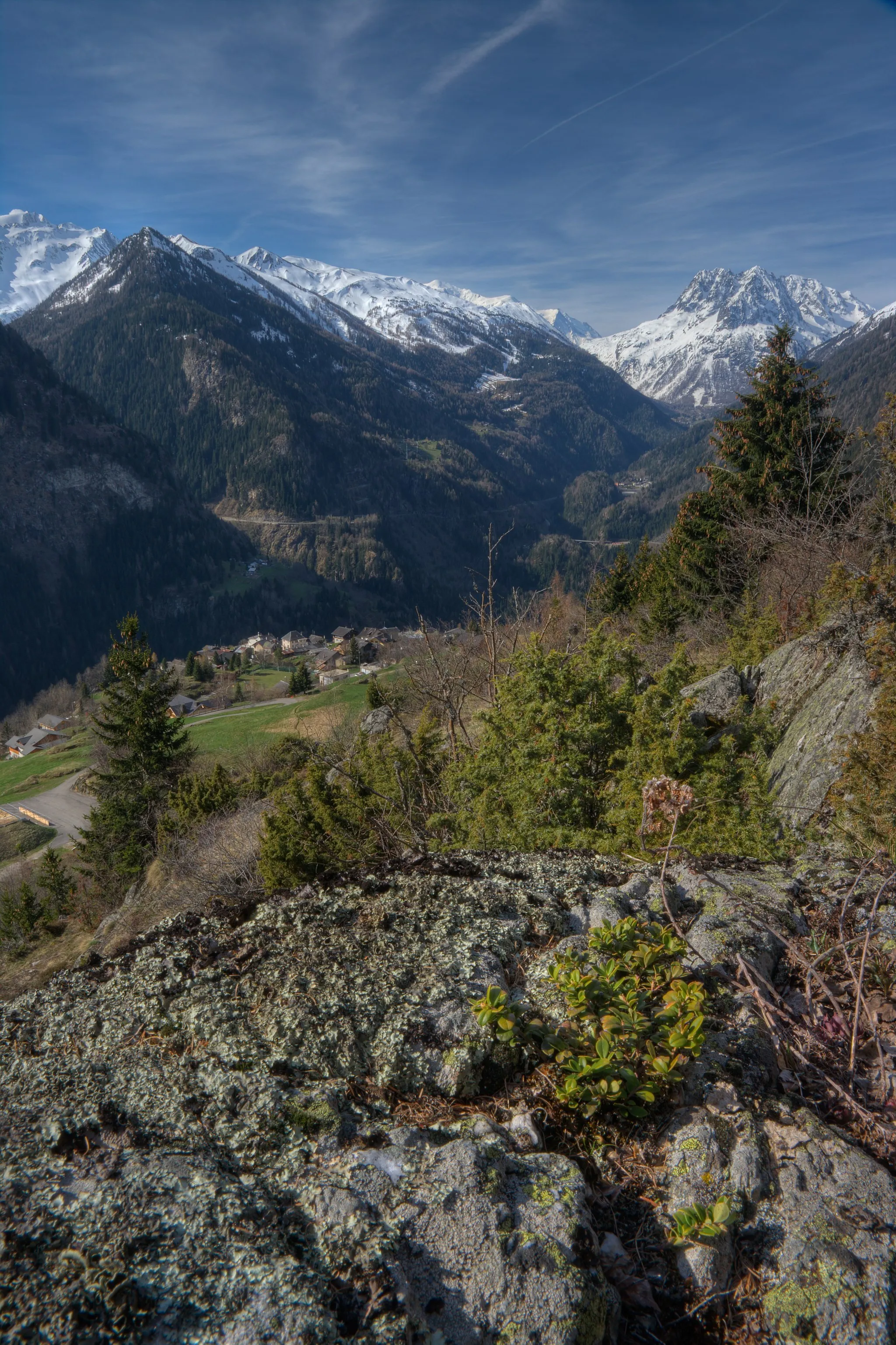 Photo showing: Photo(s) taken from above Finhaut in the Trient Valley