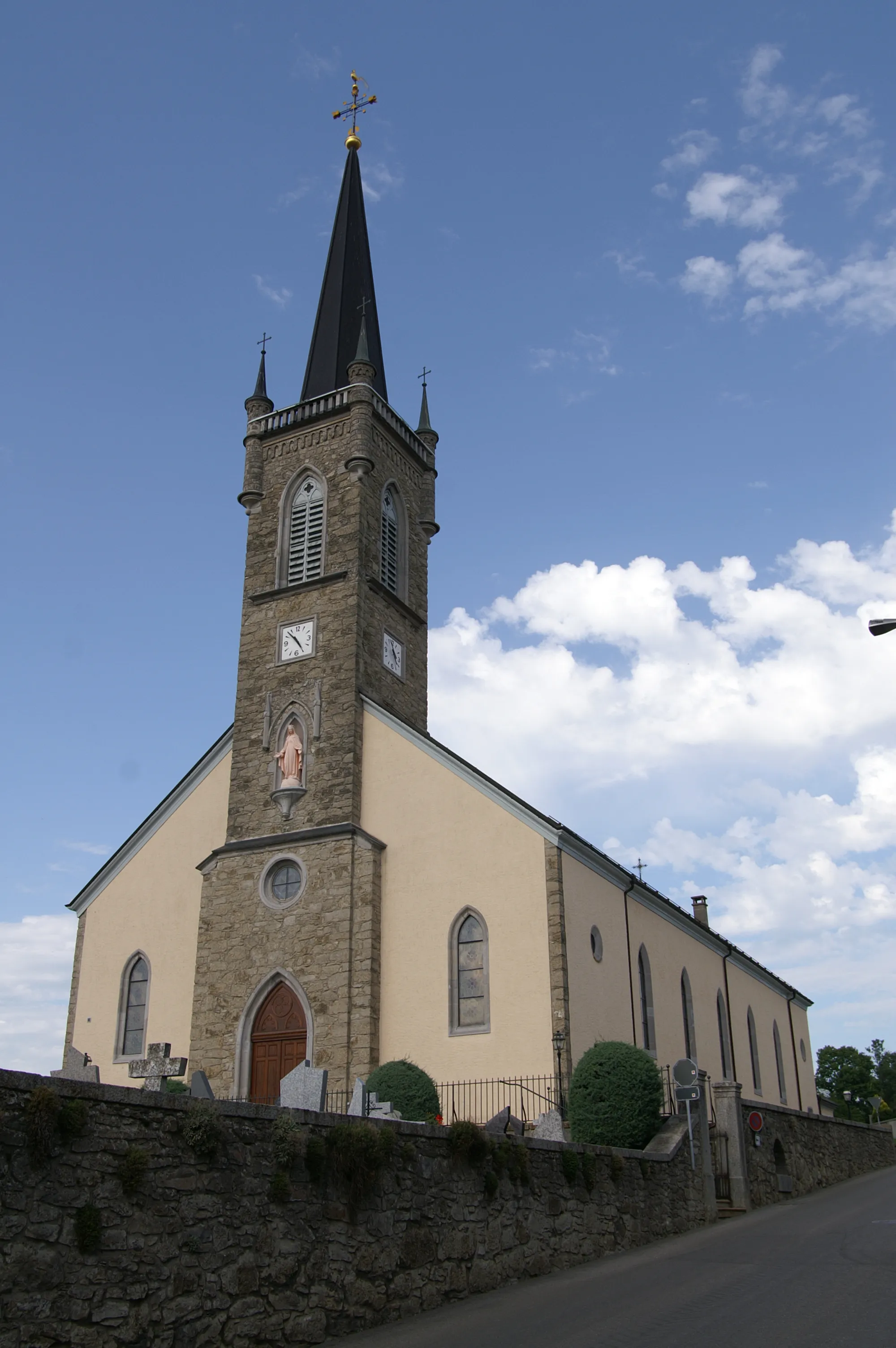 Photo showing: Église Notre-Dame d'Attalens.