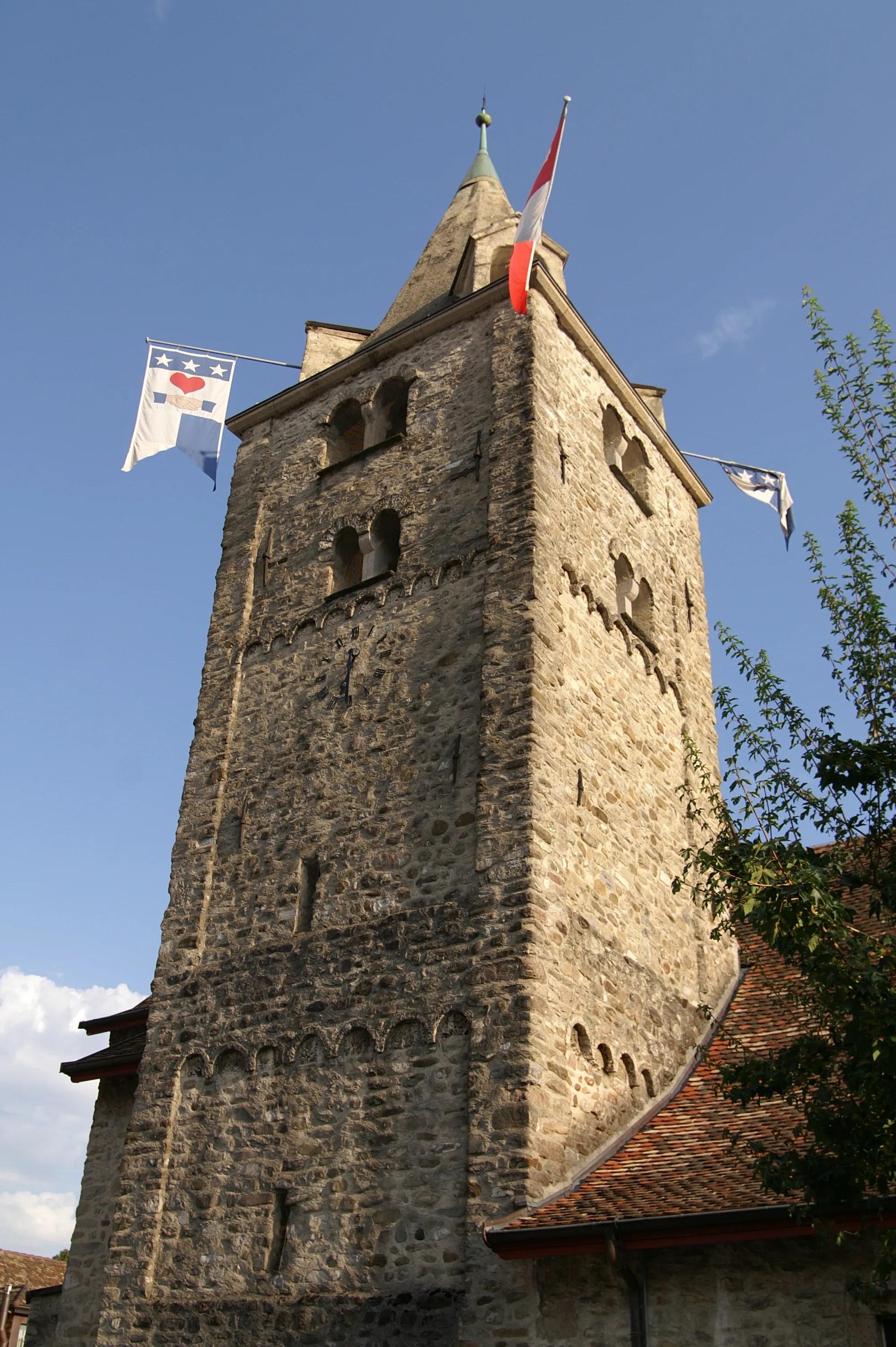 Photo showing: Église réformée de Saint-Maurice, Temple de Corsier-sur-Vevey.