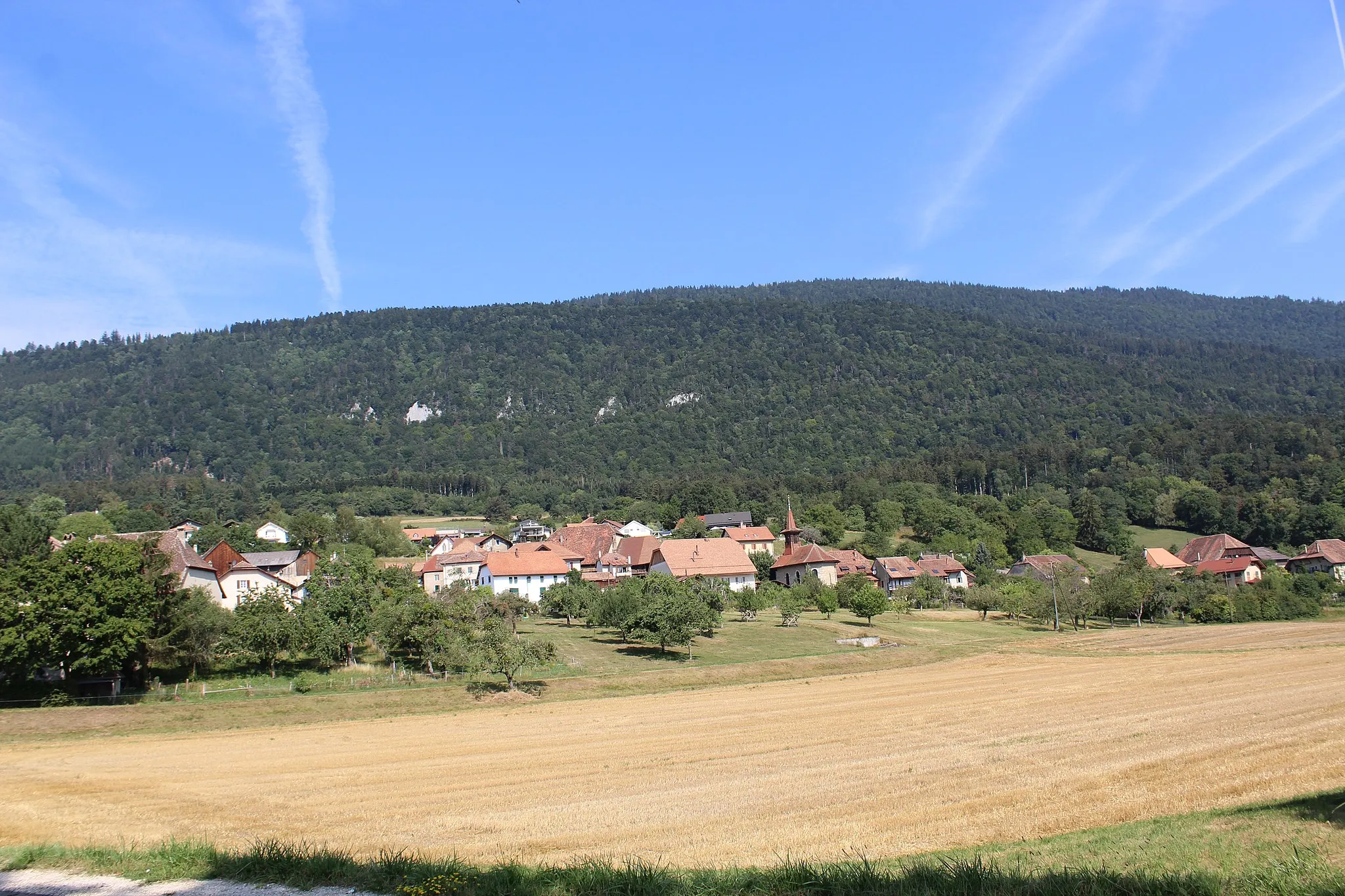 Photo showing: Panorama du village.