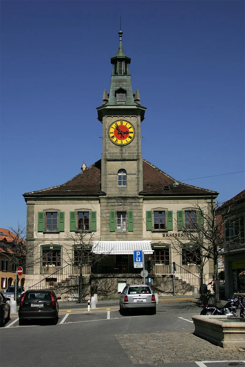 Photo showing: Hôtel de Ville d'Echallens