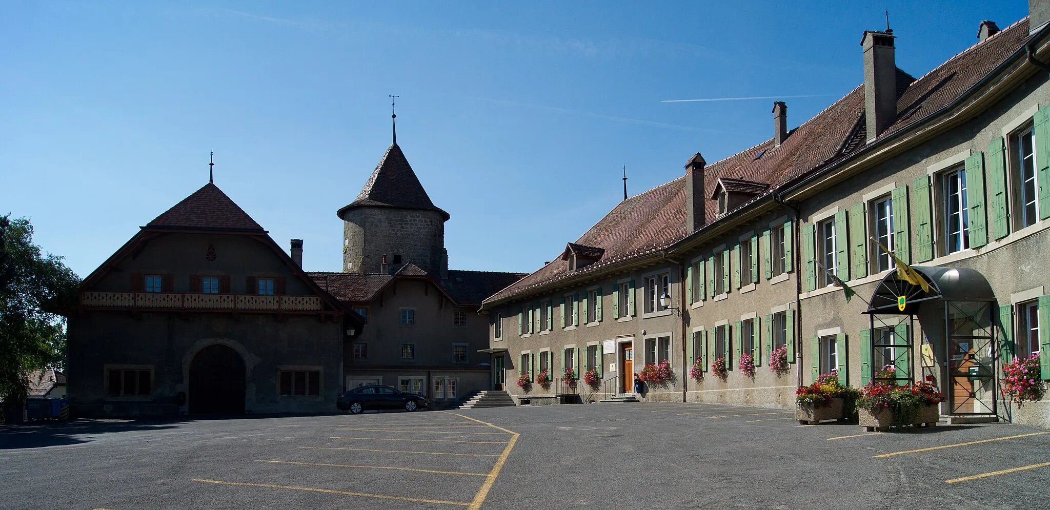 Photo showing: Château d'Echallens, canton de Vaud, Suisse.