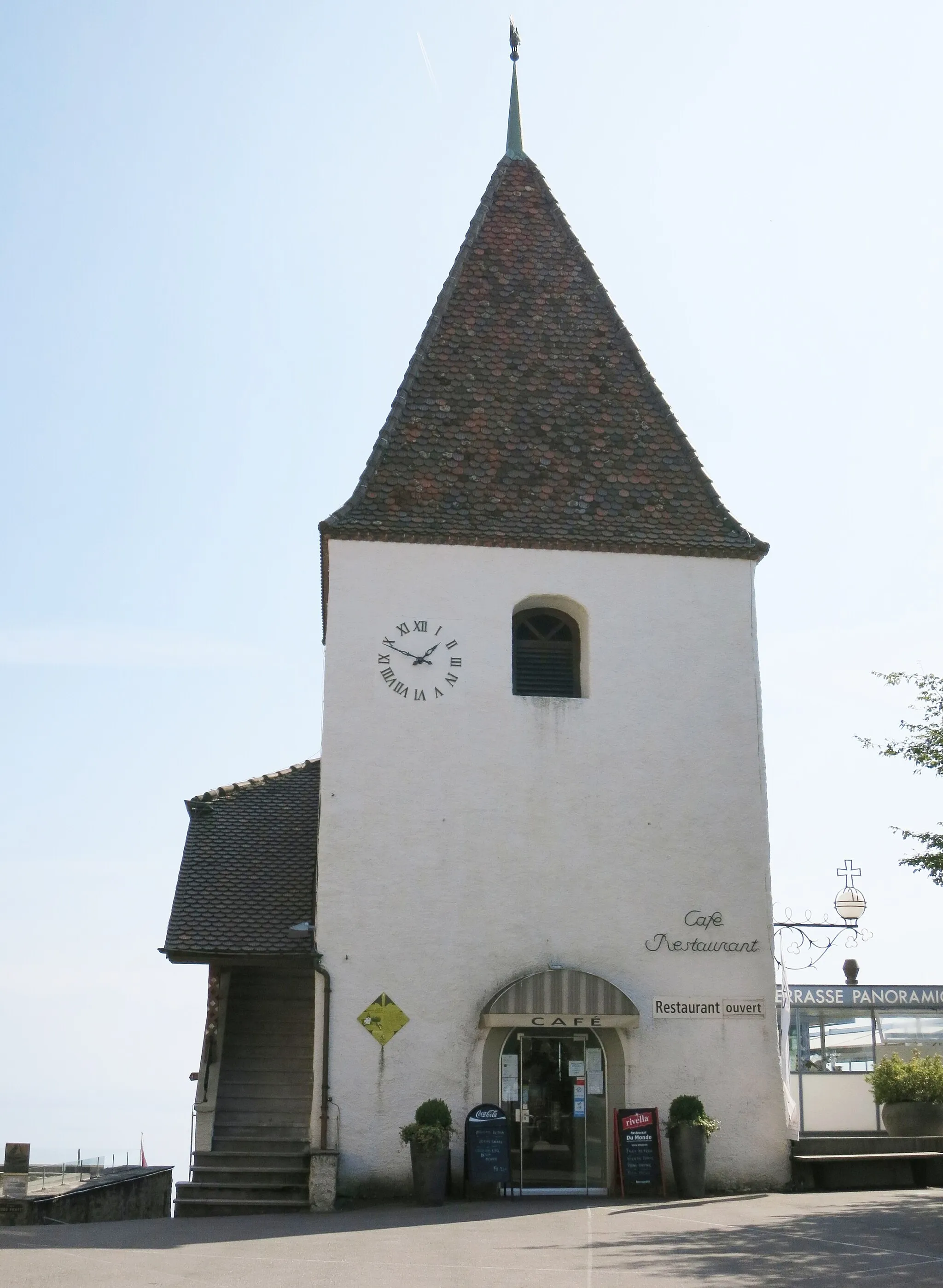 Photo showing: Alte Kirche Grandvaux VD, Schweiz