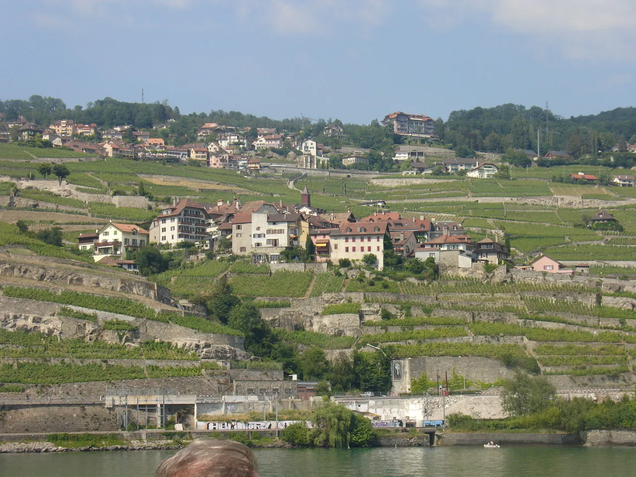 Photo showing: Grandvaux town in Vaud, Switzerland
