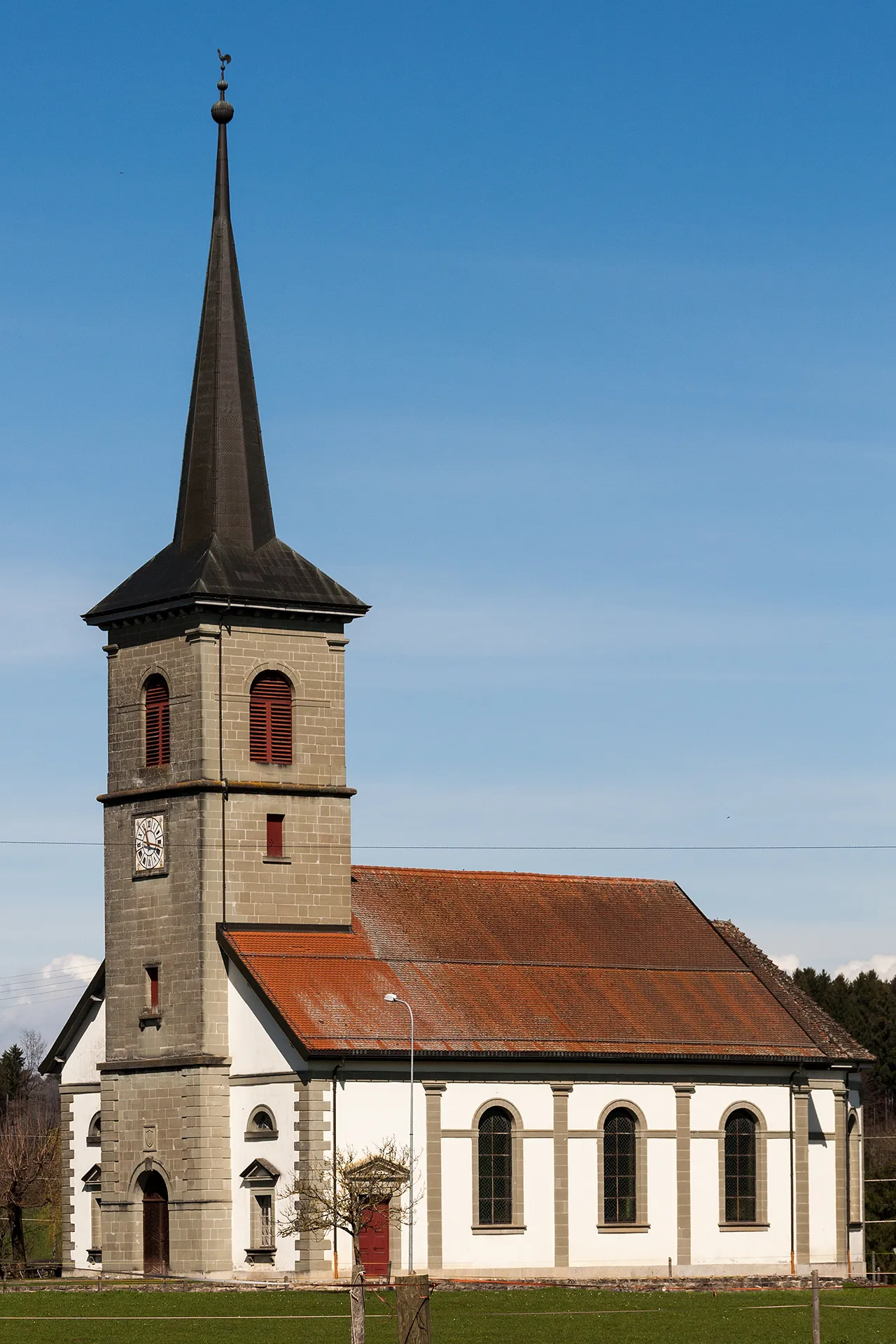 Photo showing: Kirche (Eglise) in Palézieux (VD)