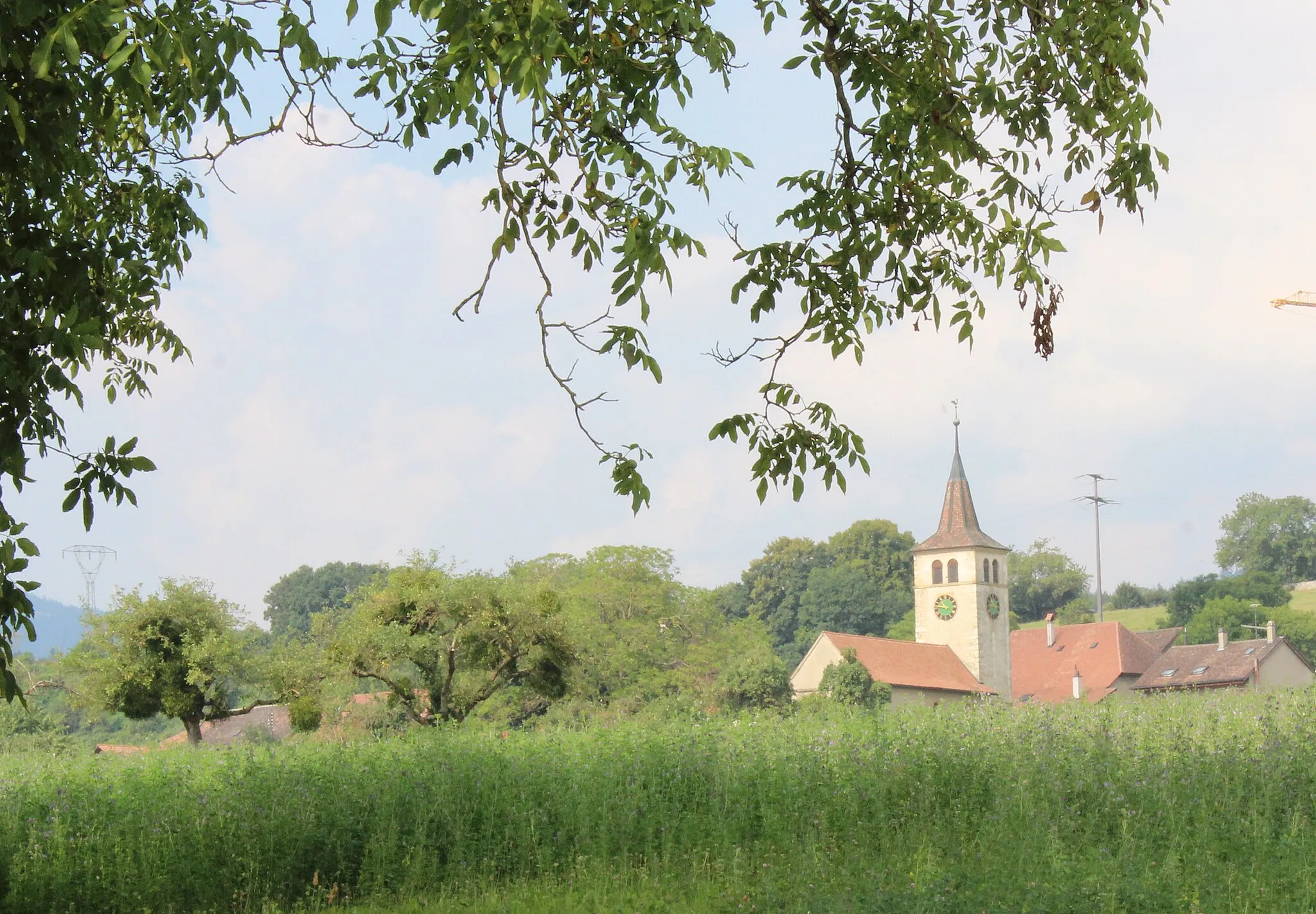 Photo showing: Vue du village.