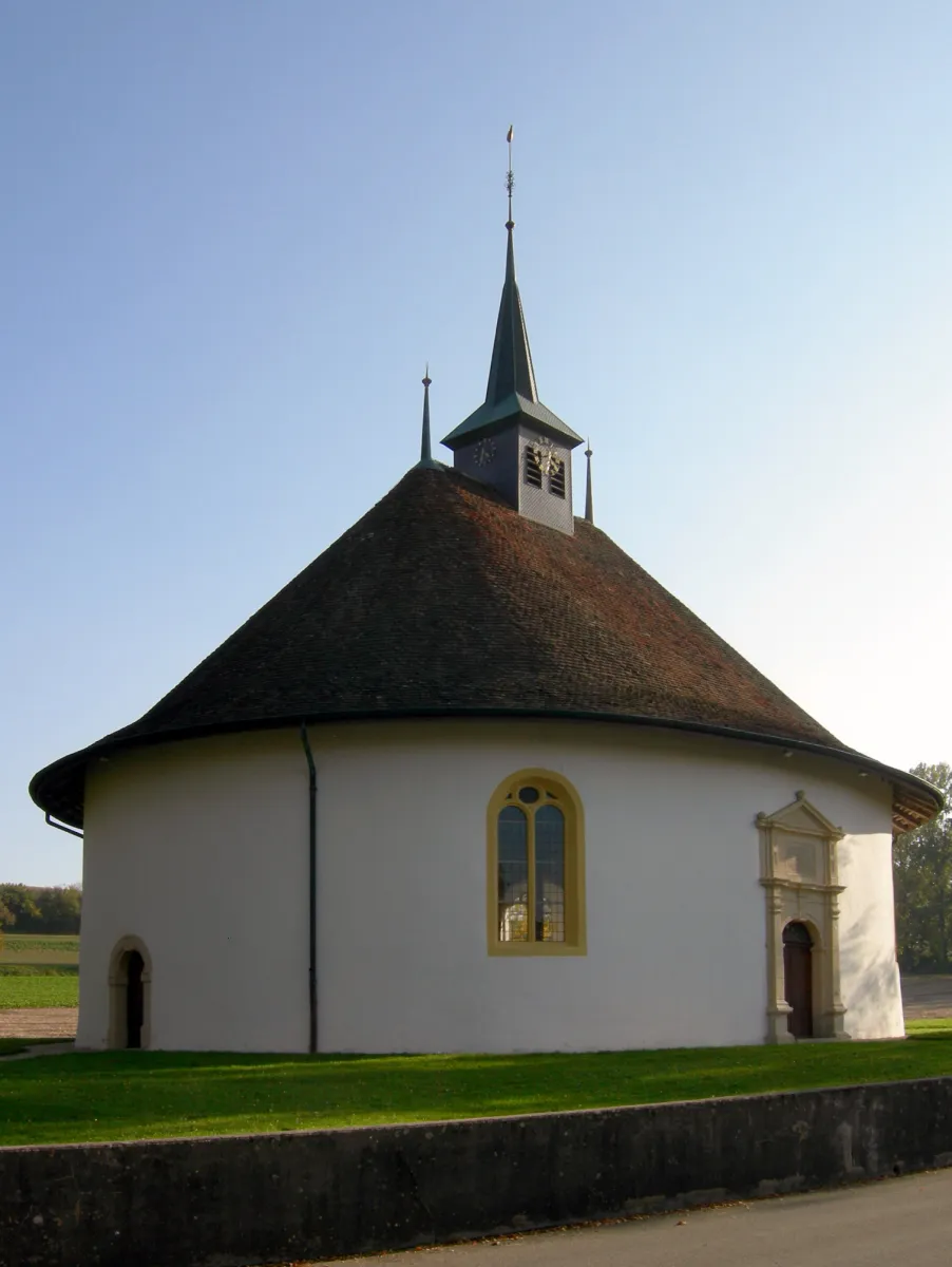 Photo showing: Chêne-Pâquier, temple