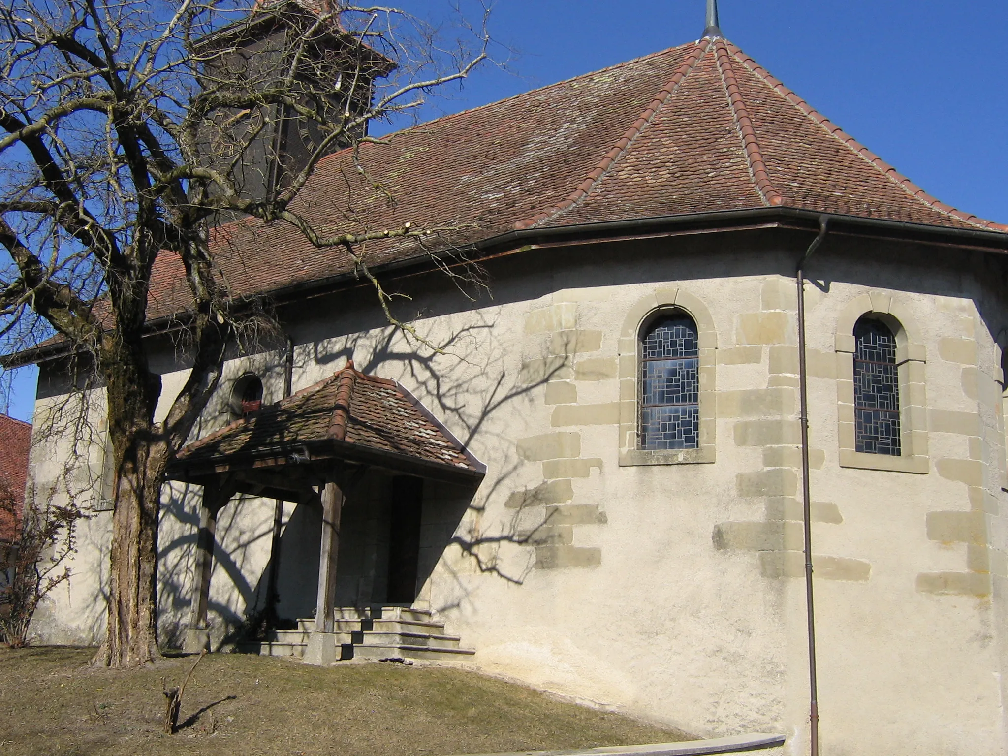 Photo showing: Church of Fey, Vaud, Switzerland.