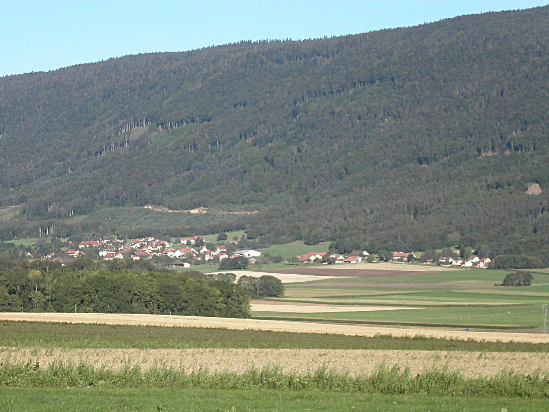 Photo showing: Vue du village de Berolle, canton de Vaud, Suisse.

Auteur : Marc Mongenet
Date : 18 août 2006