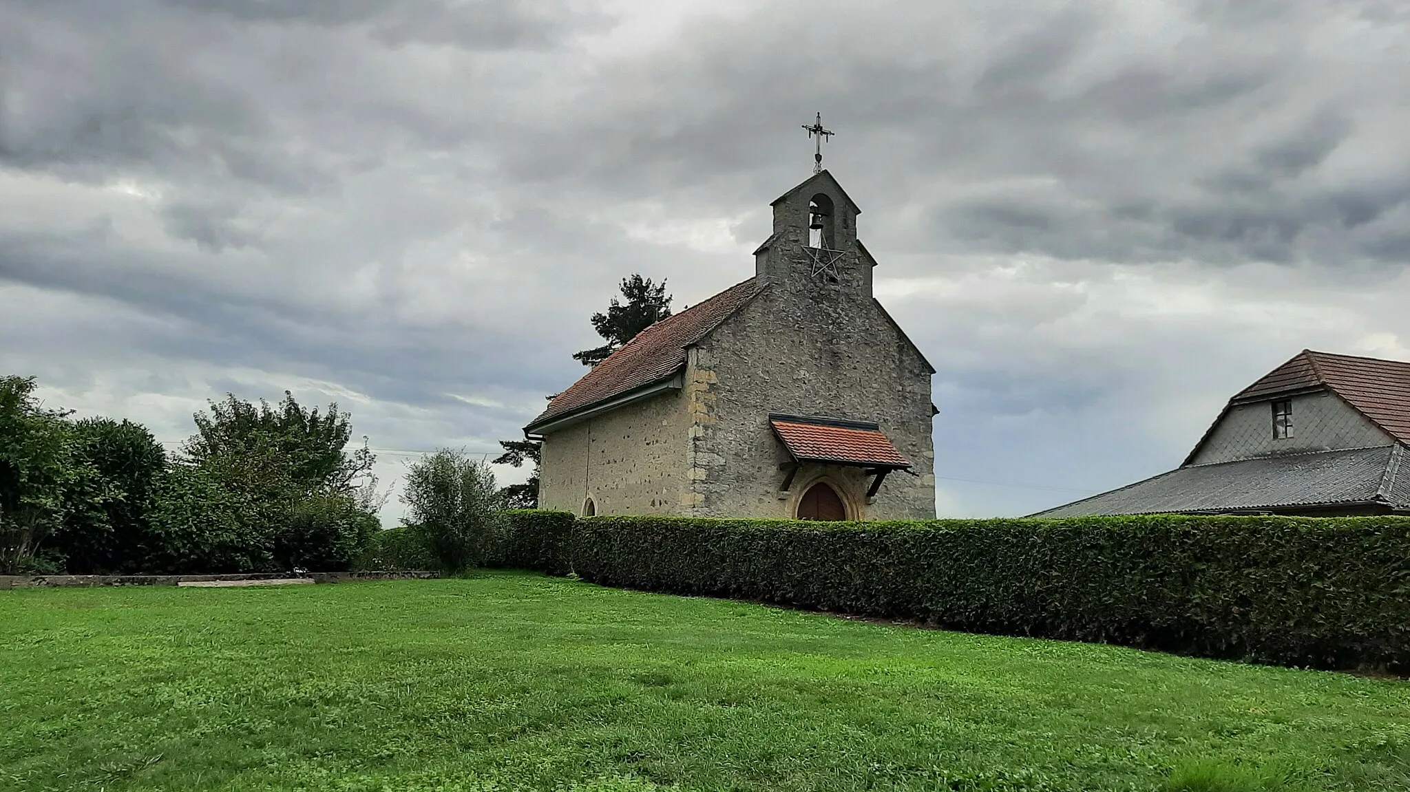 Photo showing: Sévaz village