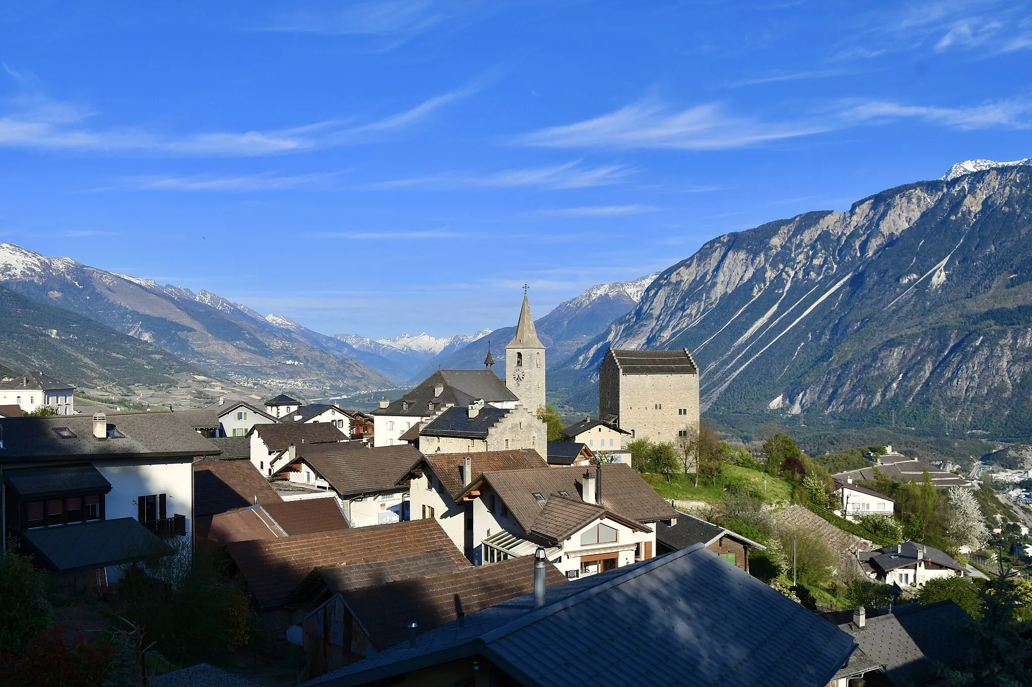 Photo showing: Venthône (VS), en Suisse.