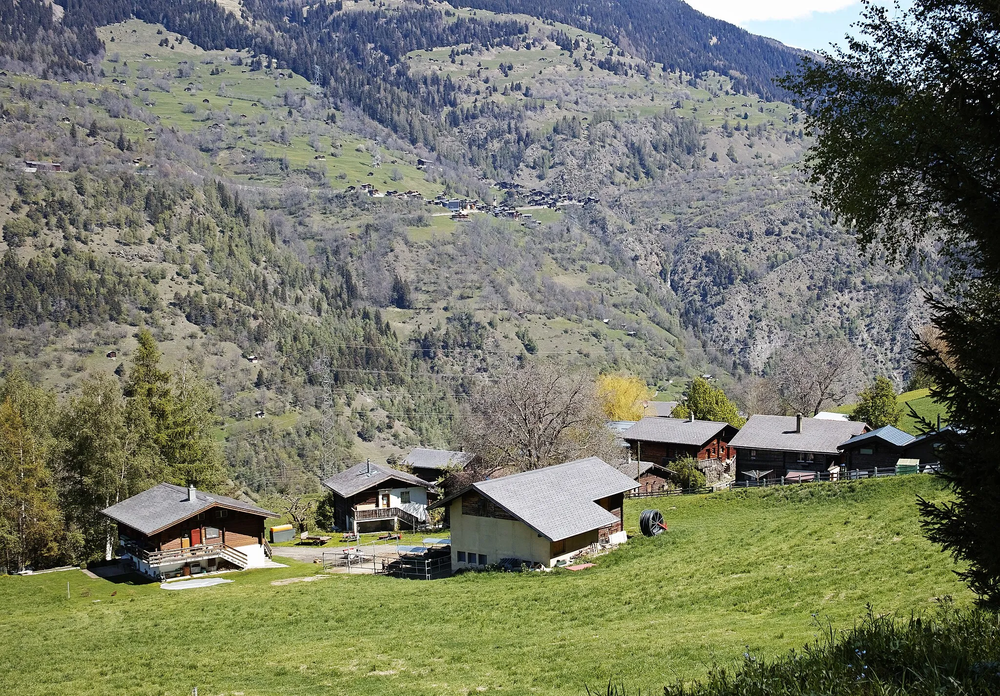 Photo showing: Bister, canton of Valais, Switzerland: Derfji
