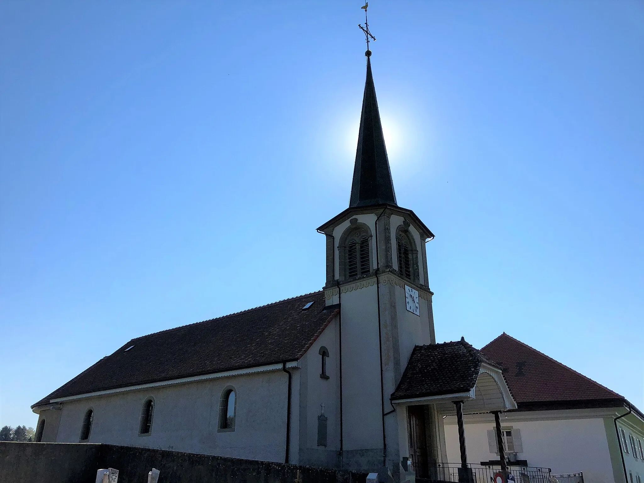 Photo showing: Eglise de Chapelle (Glâne)