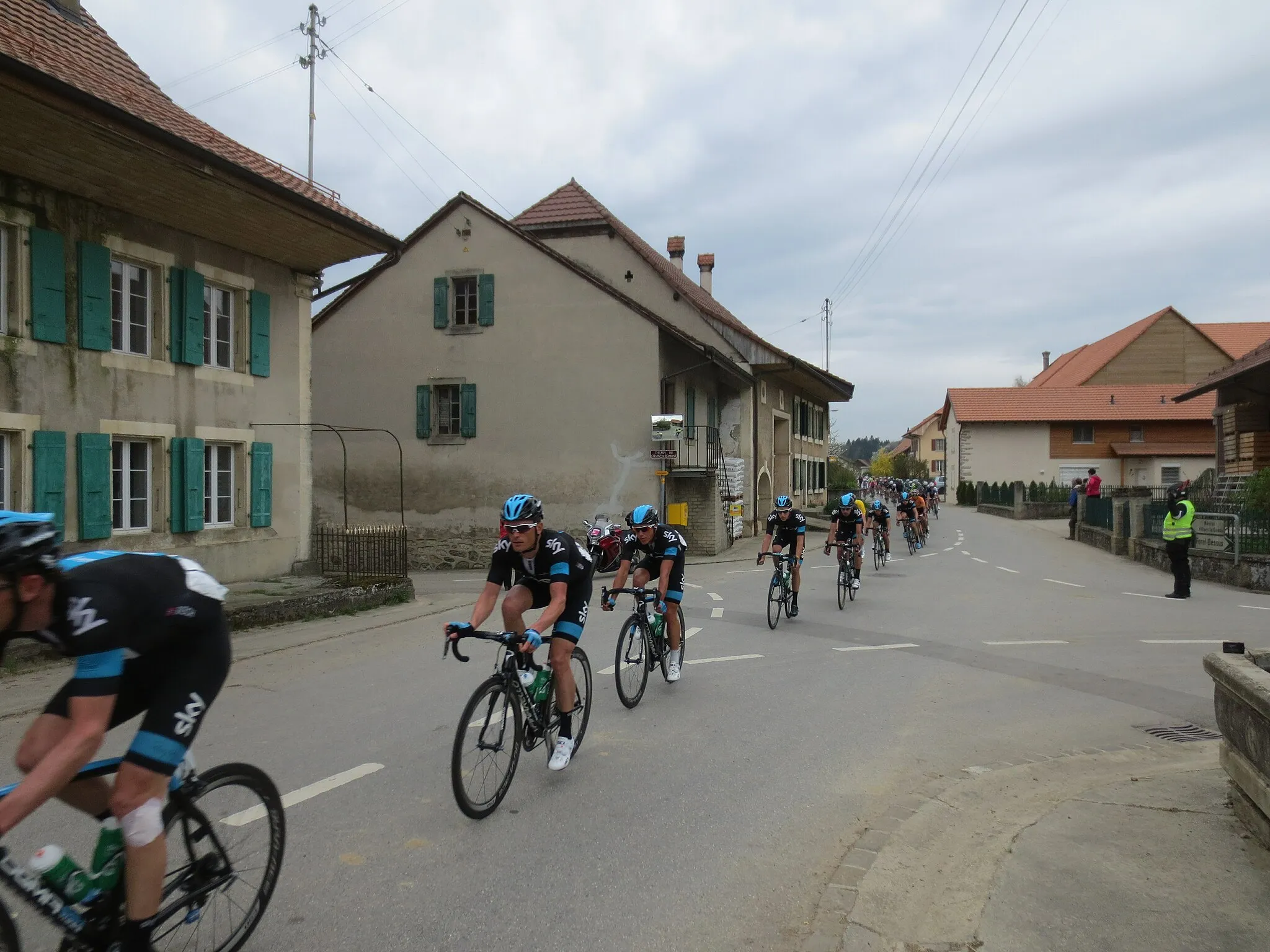 Photo showing: Tour de Romandie 2013 : 3rd stage in Forel-sur-Lucens