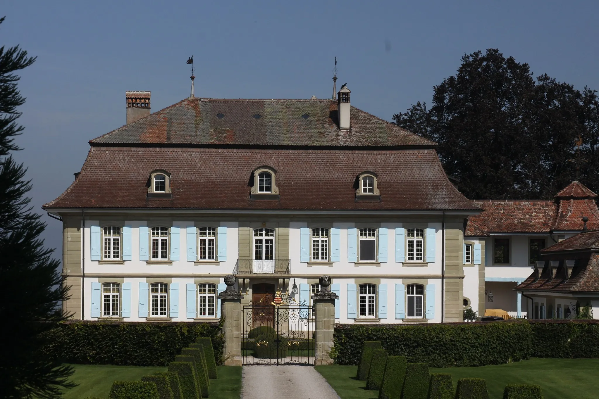 Photo showing: Castle Griset de Forel, À Middes 21, Torny-Middes