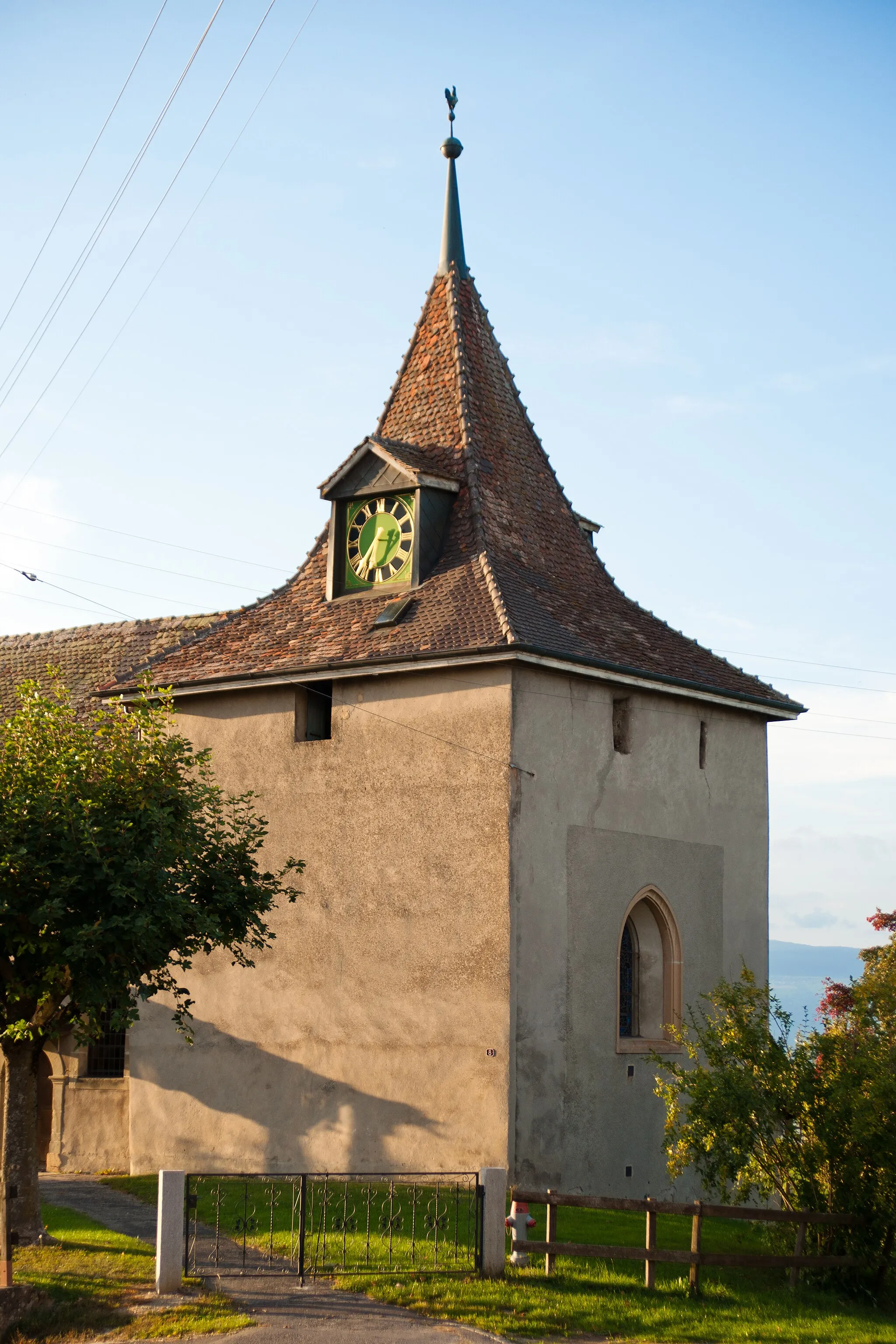 Photo showing: Église de Vuarrens, canton de Vaud, Suisse.