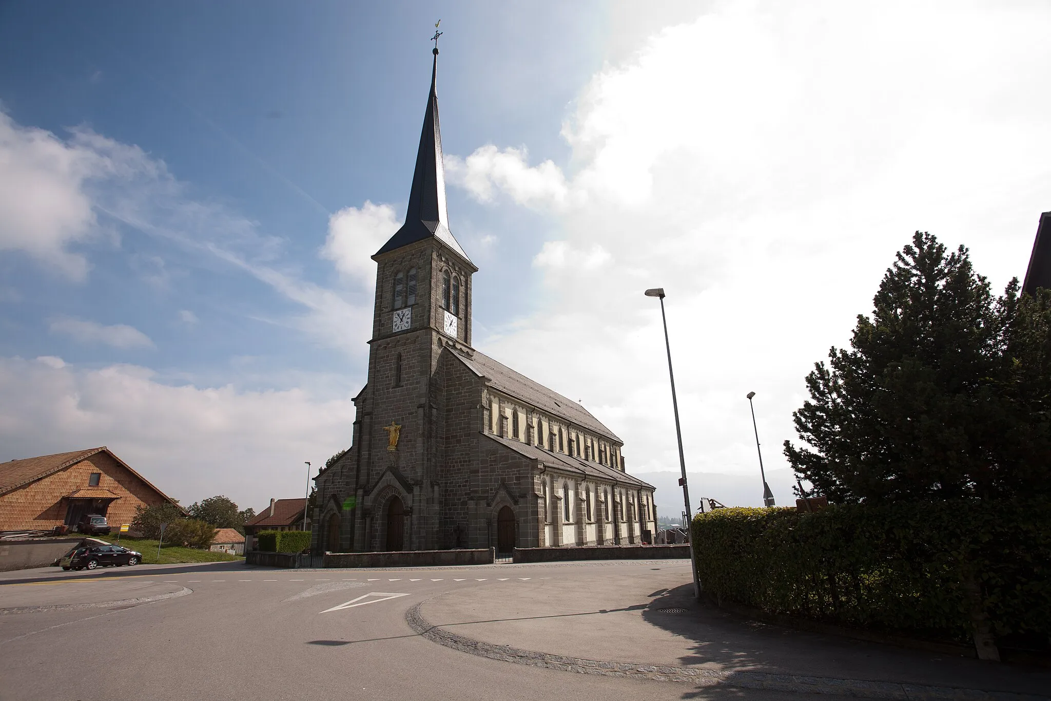 Photo showing: La Verreire Kirche