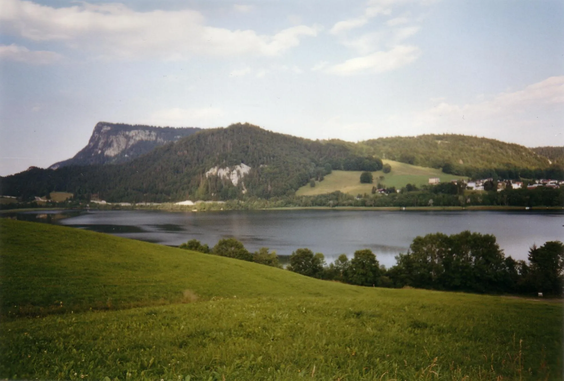 Photo showing: Lac des Brenets von Les Charbonnières aus