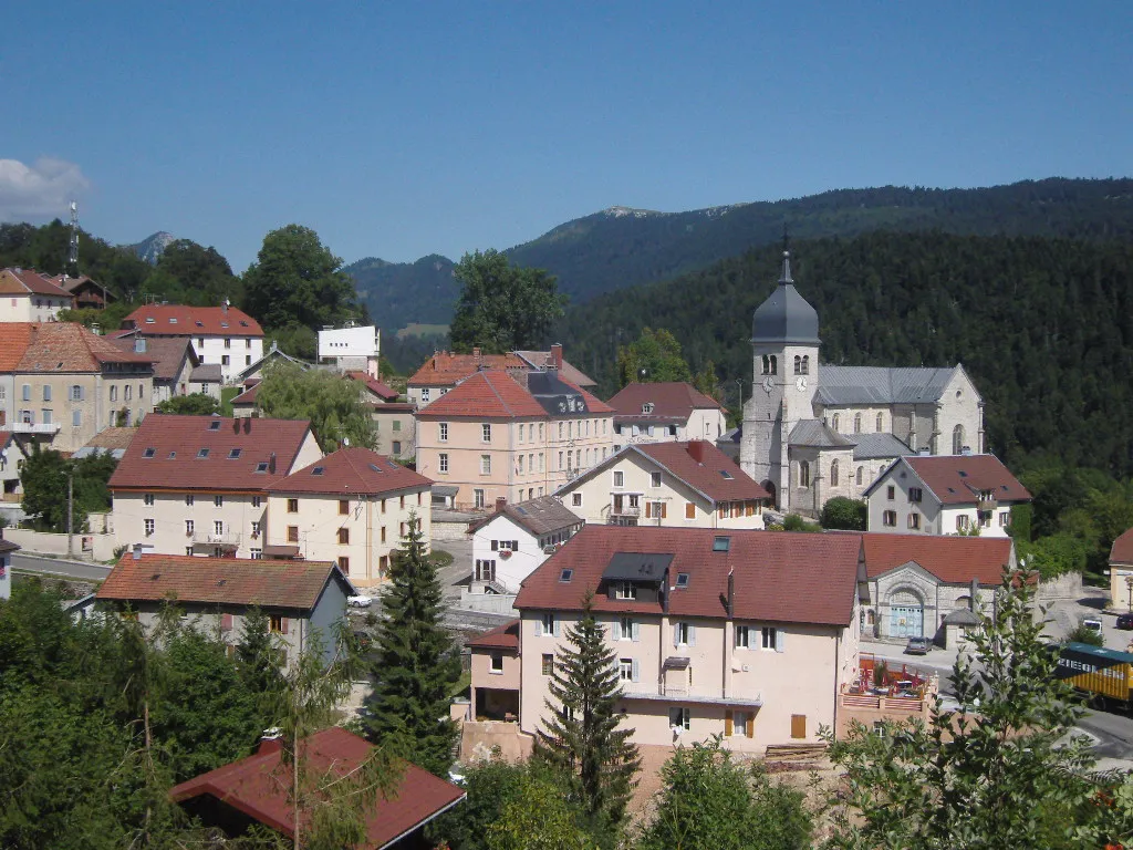 Photo showing: vue générale du village de Jougne (Doubs - France)