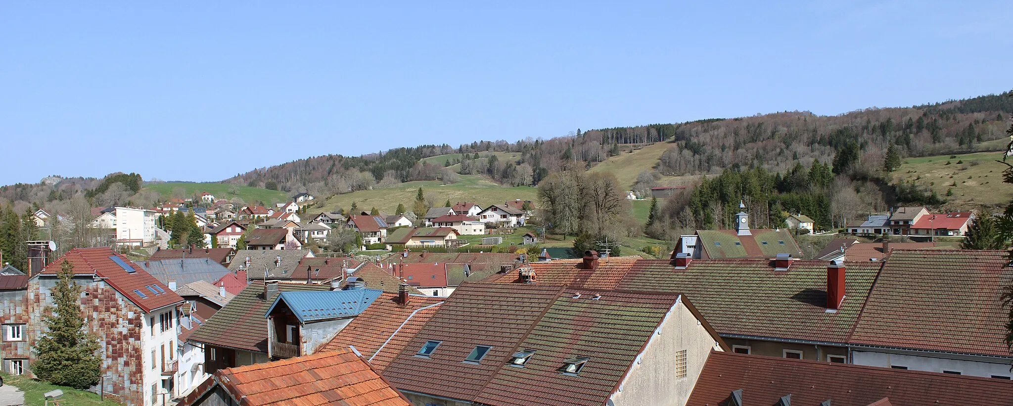 Photo showing: Panorama du village.