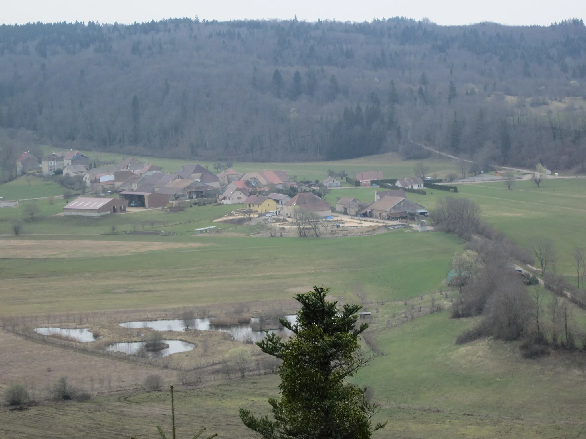Photo showing: Village de Pillemoine dans le département du Jura