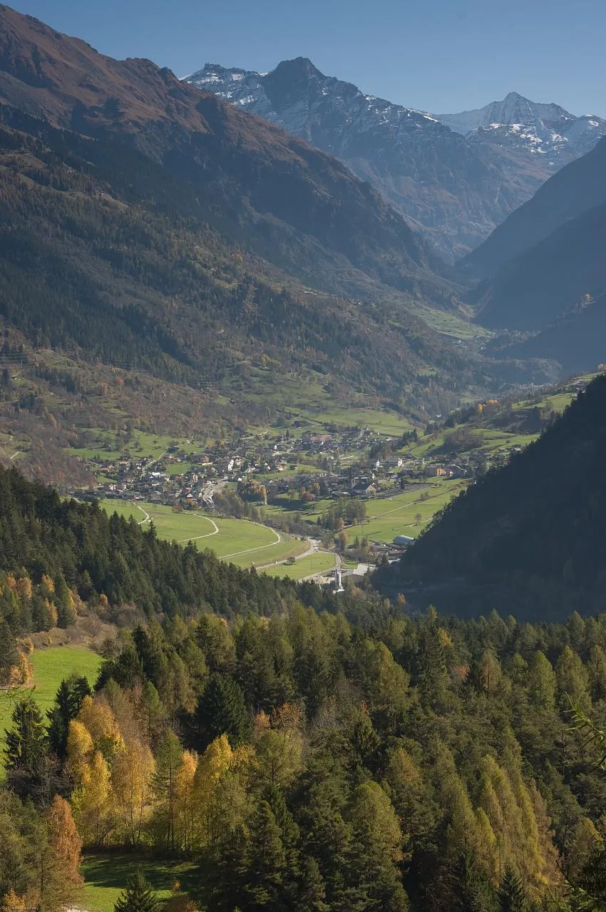 Photo showing: Le Châble, a village in Bagnes, Valais, Switzerland.