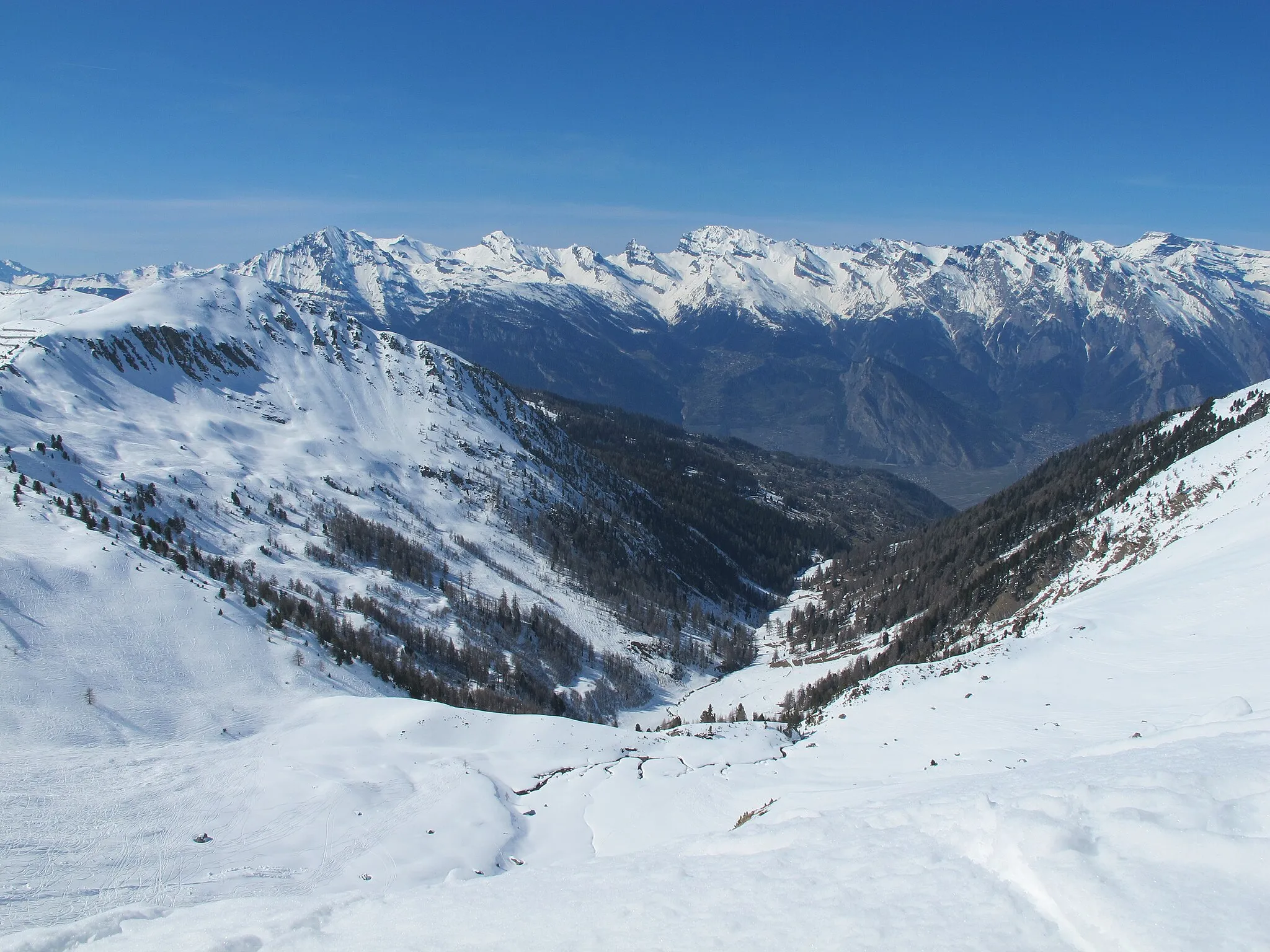 Photo showing: La Tzoumaz, Vallon d'Arbi