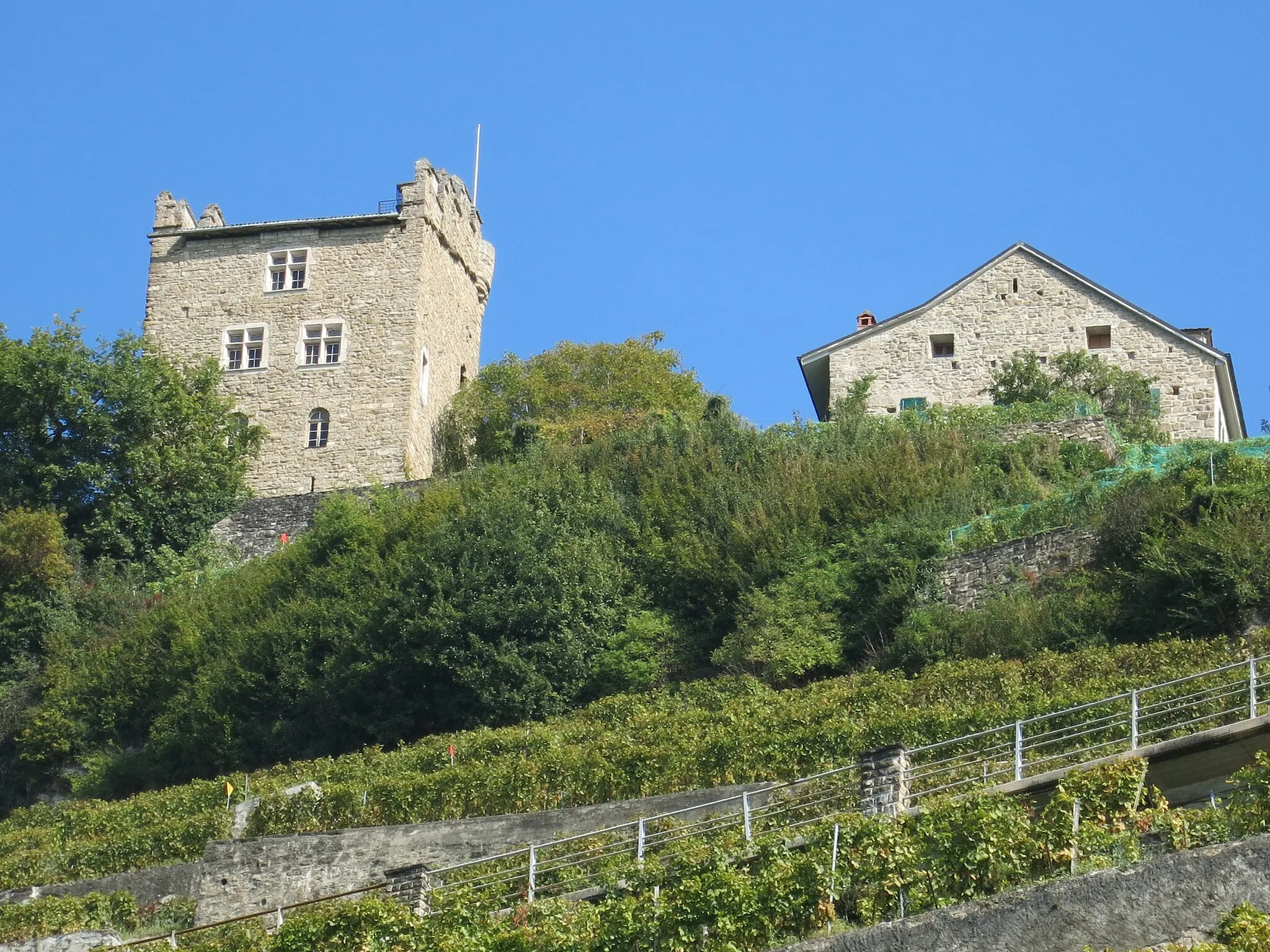 Photo showing: Turm von Marsens, Puidoux VD, Schweiz