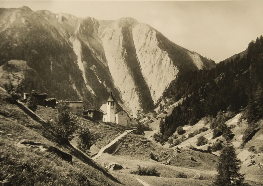 Photo showing: Binn village in Valais, Switzerland