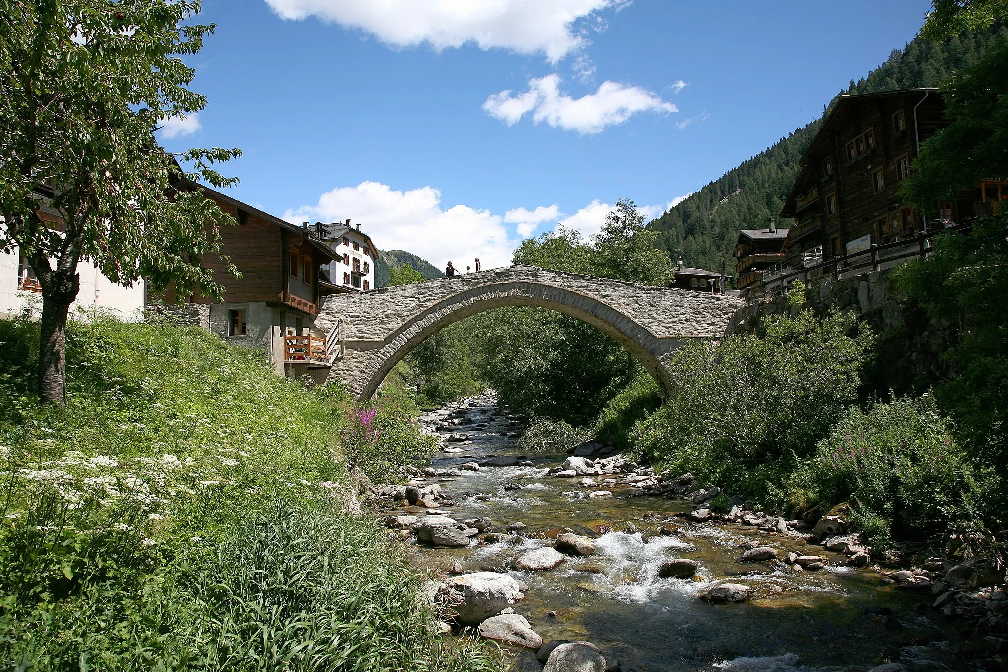 Photo showing: Binn in canton Valais, Switzerland