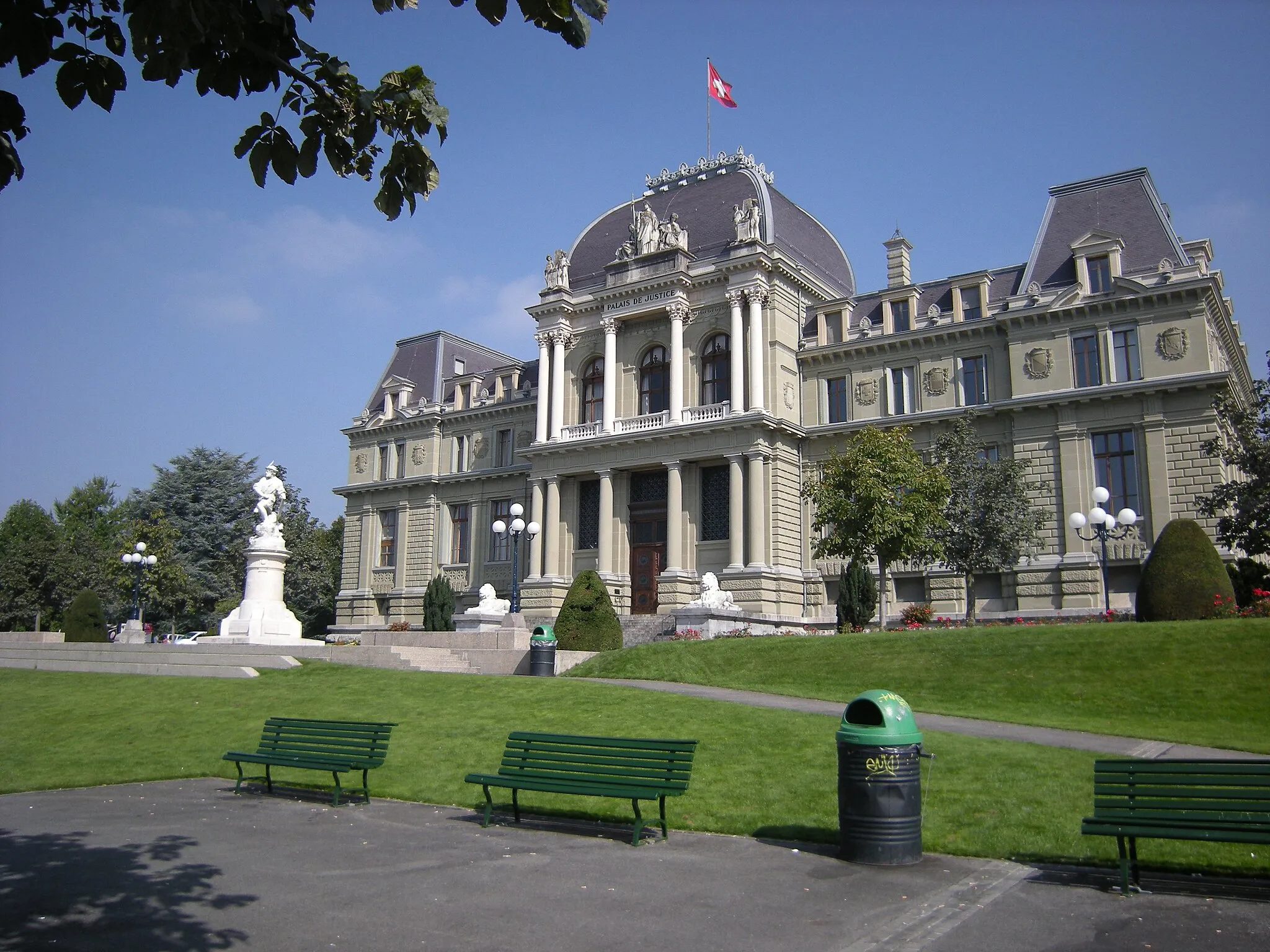 Photo showing: Ancien Tribunal Fédéral - Lausanne