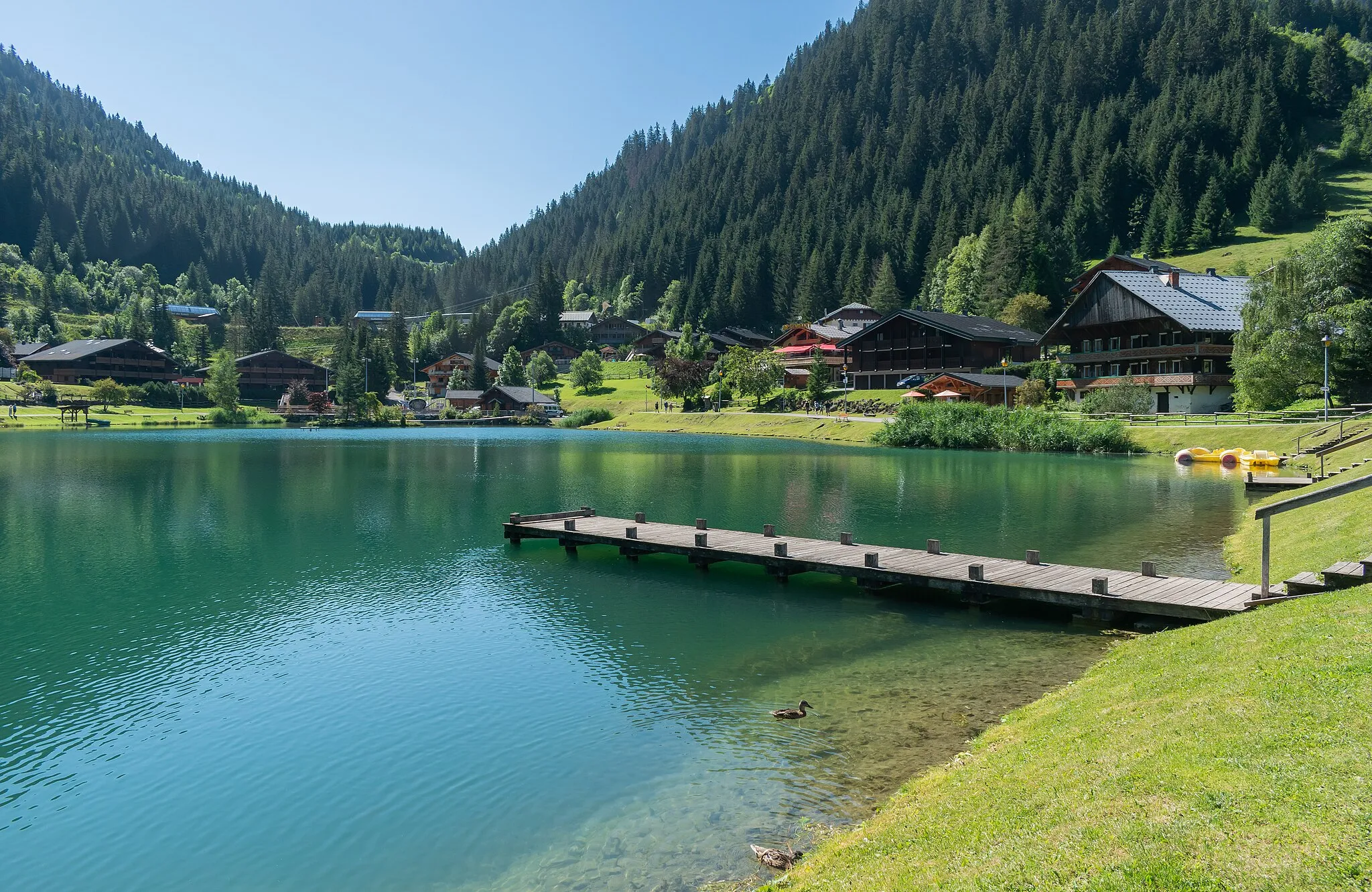 Photo showing: Lac de Vonnes in Châtel, Haute-Savoie, France