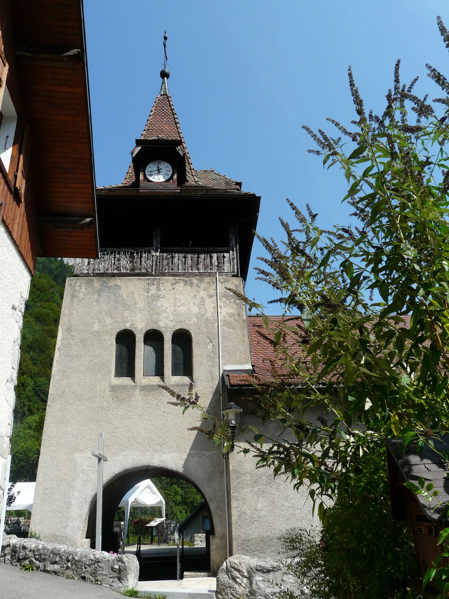 Photo showing: L'église de Novel :