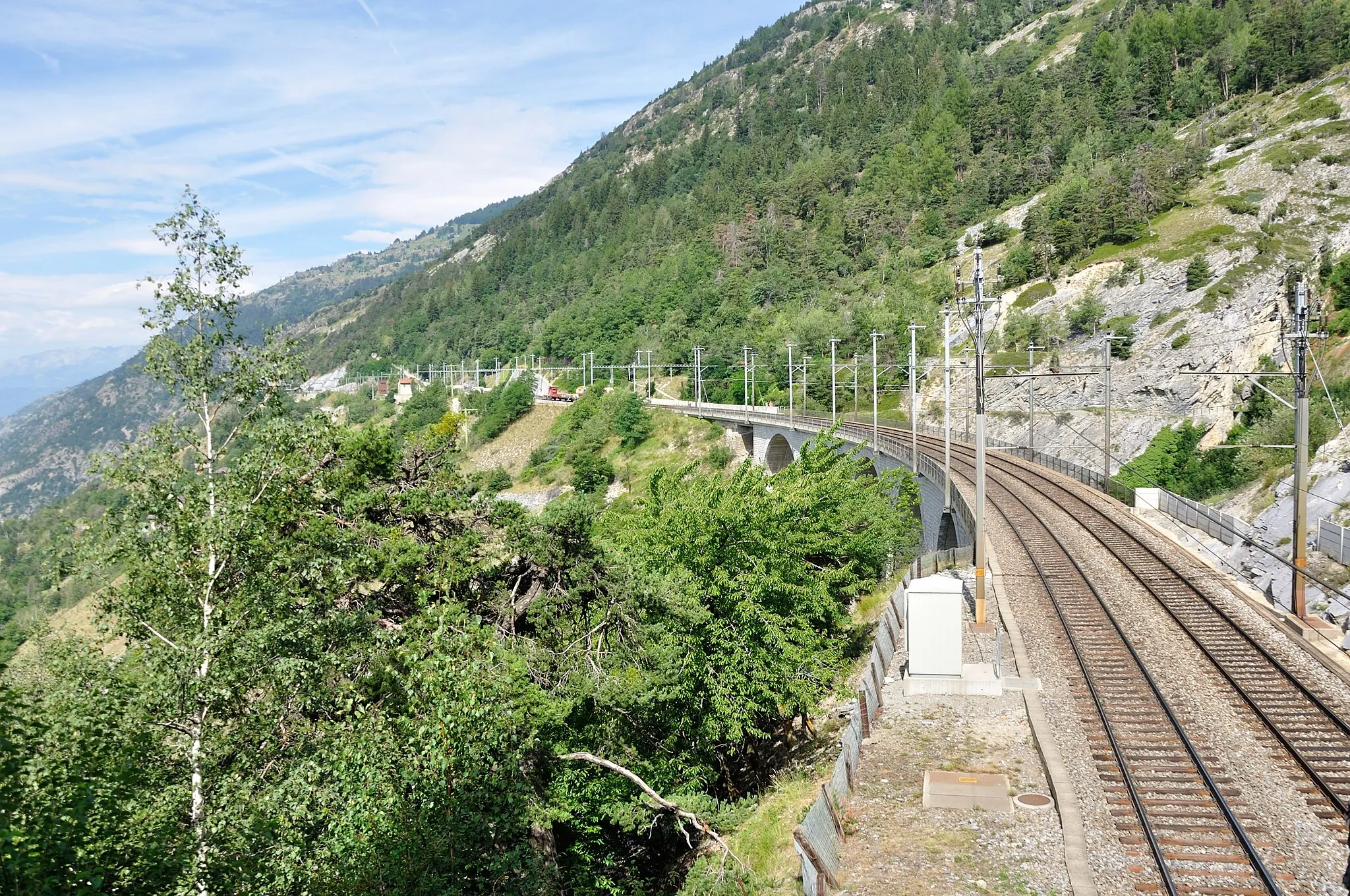 Photo showing: Switzerland, Valais, hike on Lötschberg Südrampe