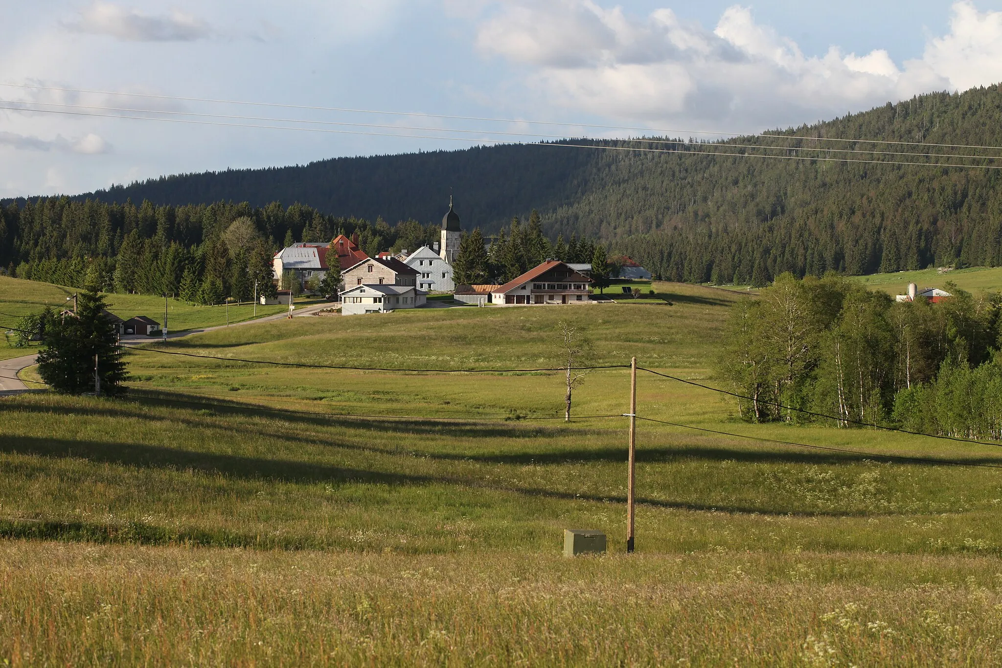 Photo showing: Vue de Chapelle-des-Bois (Doubs).