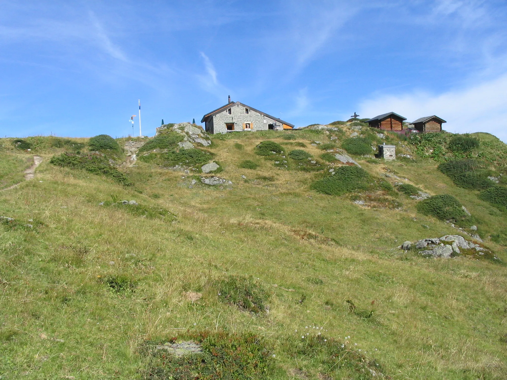 Photo showing: Cabane Marcel Brunet sur le fr:tour des Combins.